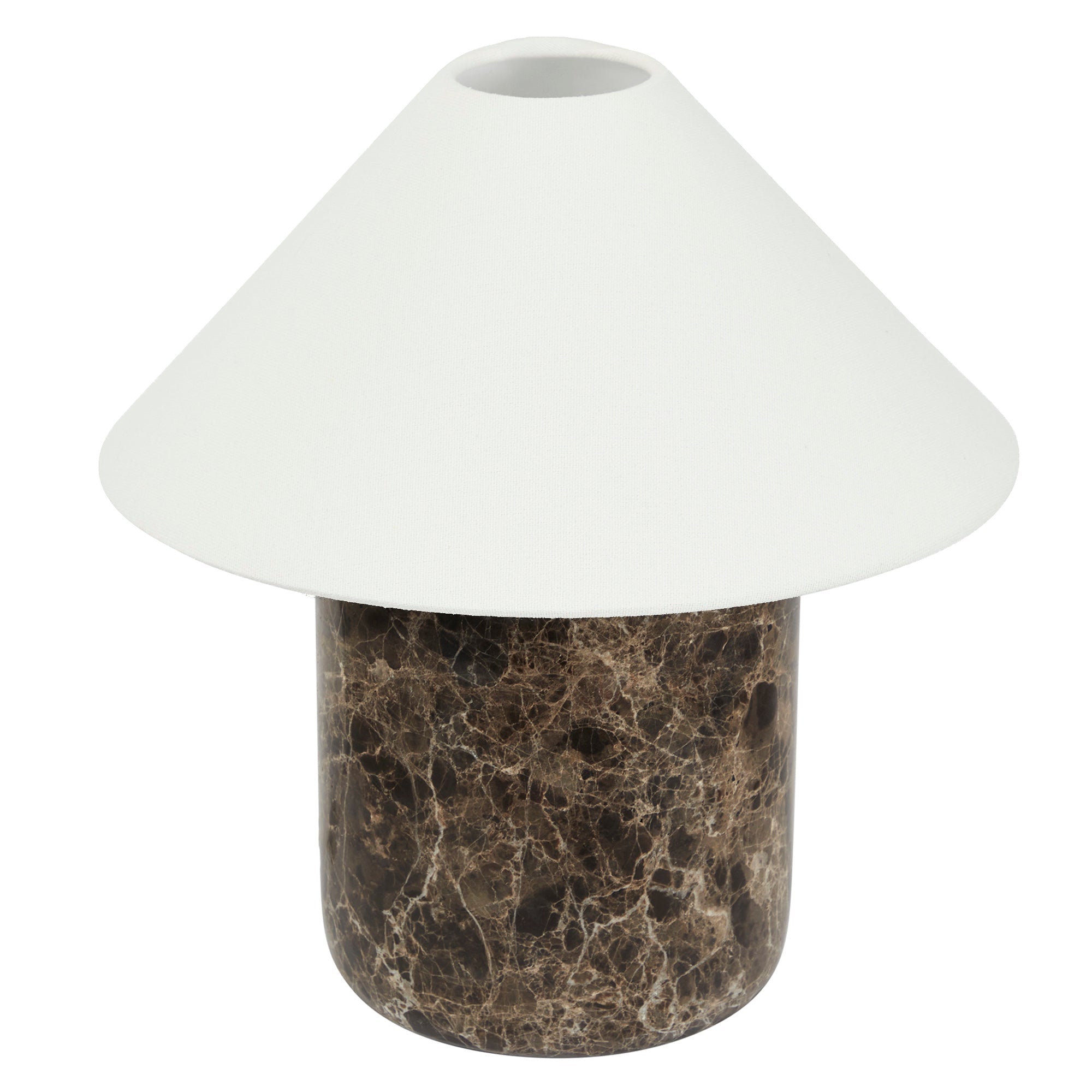 Blake Marble Table Lamp Cocoa