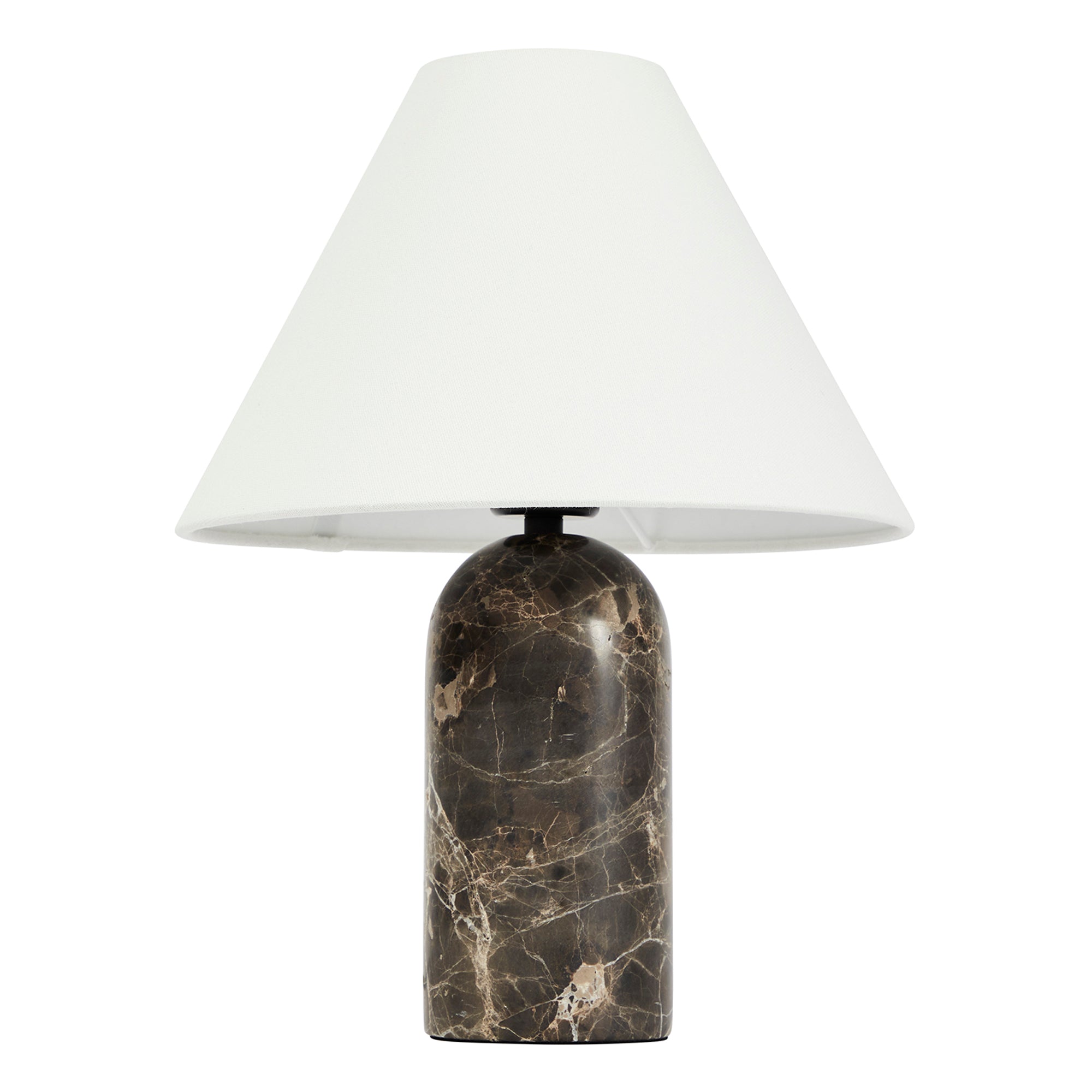 Arabella Marble Table Lamp Cocoa (Set of 2)