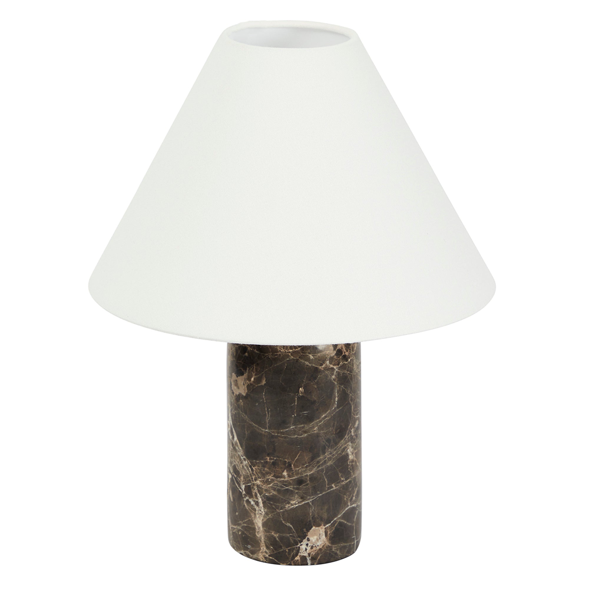 Arabella Marble Table Lamp Cocoa