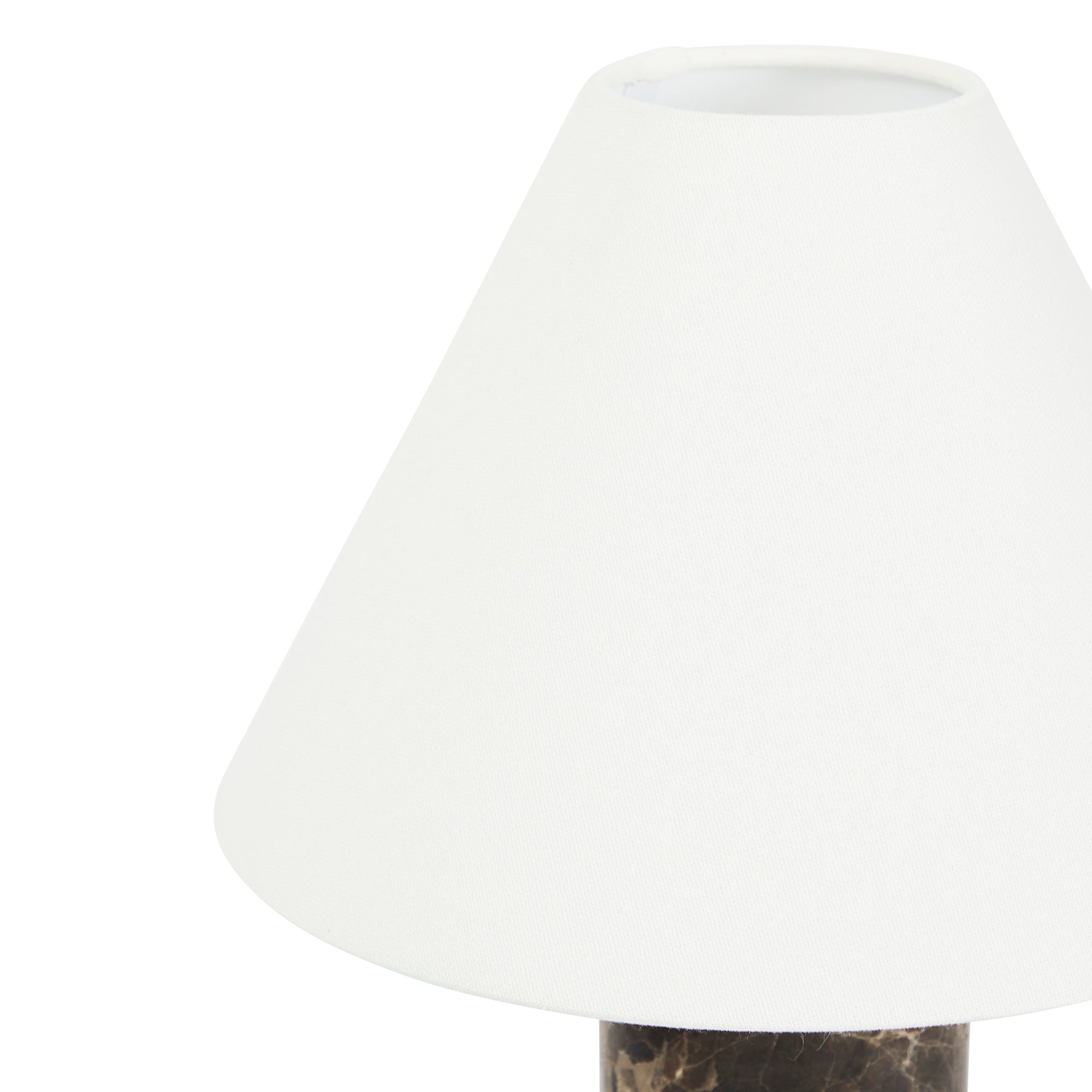 Arabella Marble Table Lamp Cocoa (Set of 2)