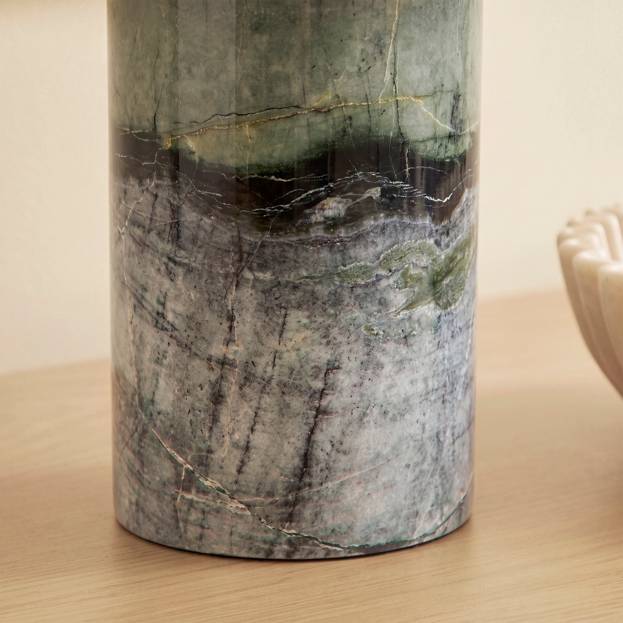 Quinn Marble Table Lamp Jade (Set of 2)