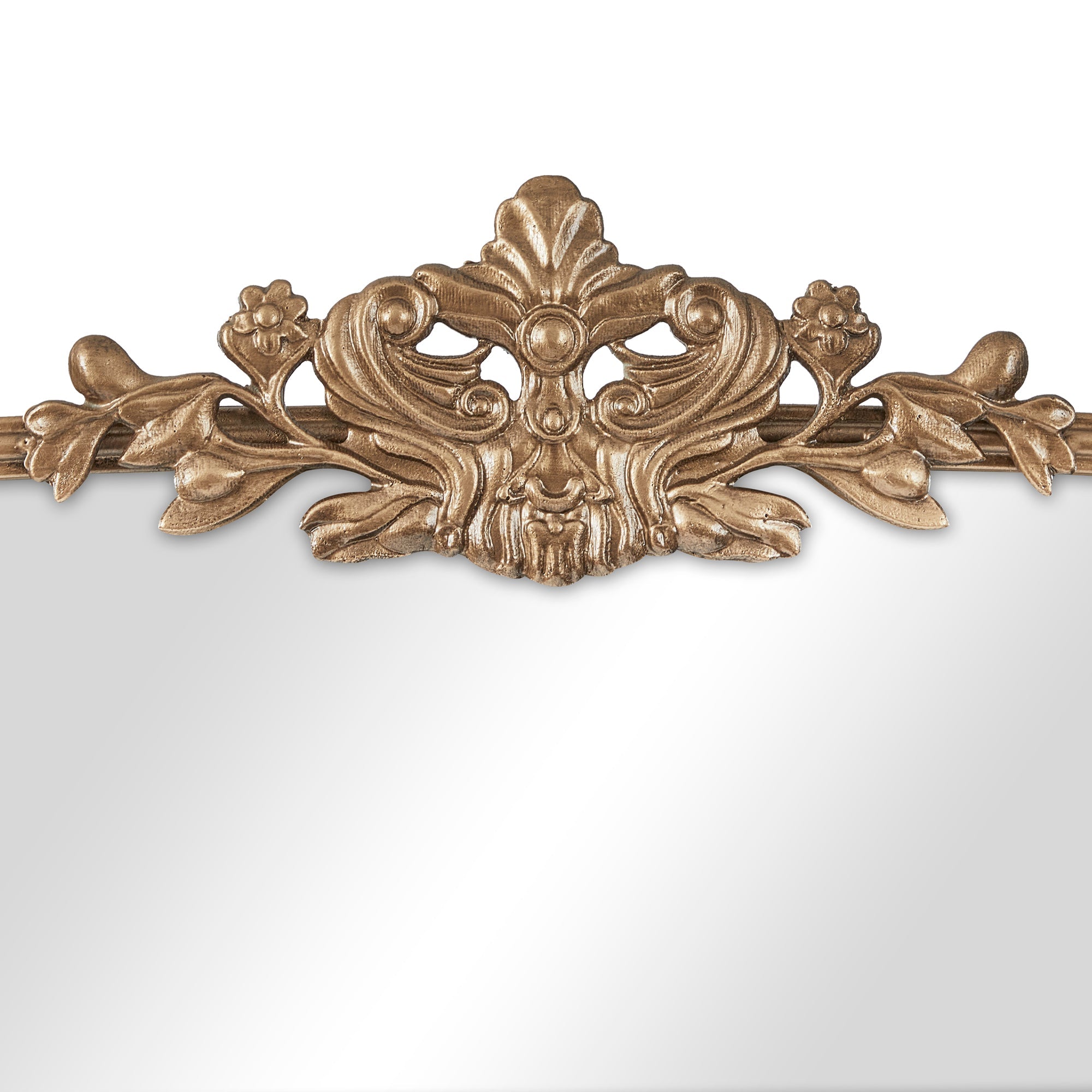 Florence 100cm Baroque Mirror Gold