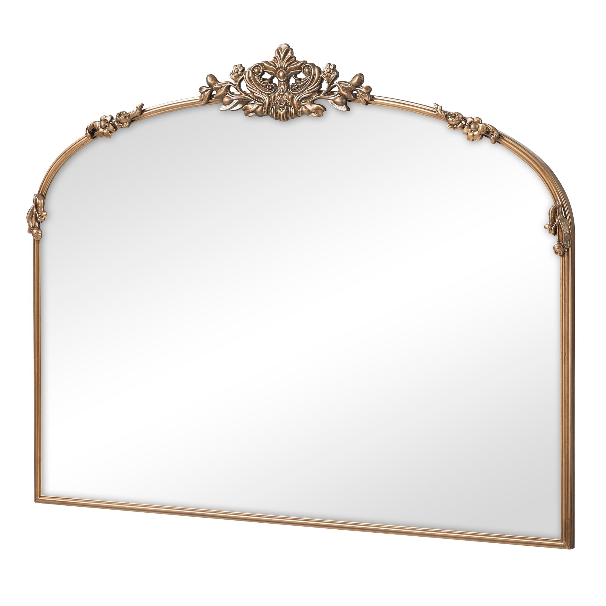 Florence 100cm Baroque Mirror Gold