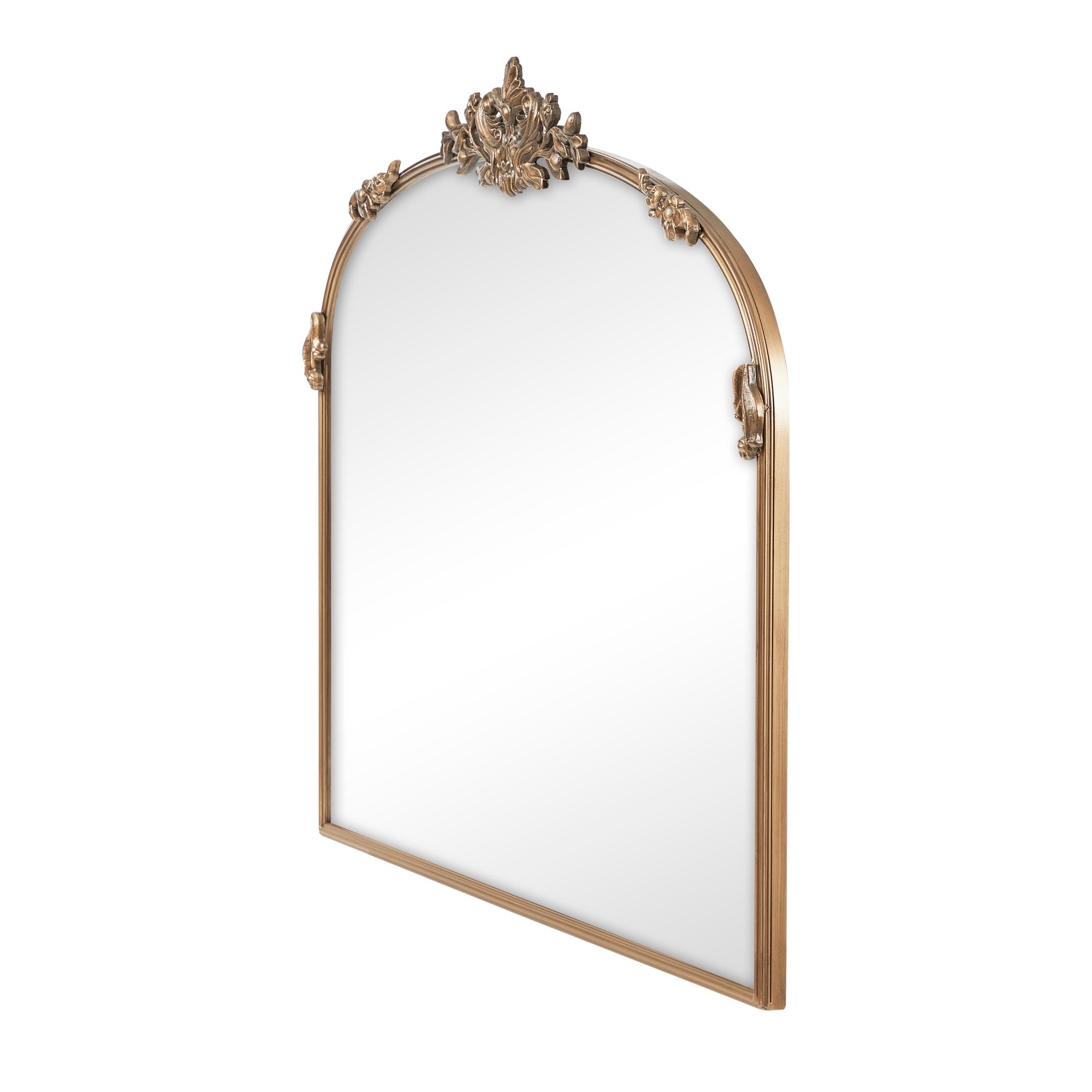 Florence 100cm Baroque Mirror Gold