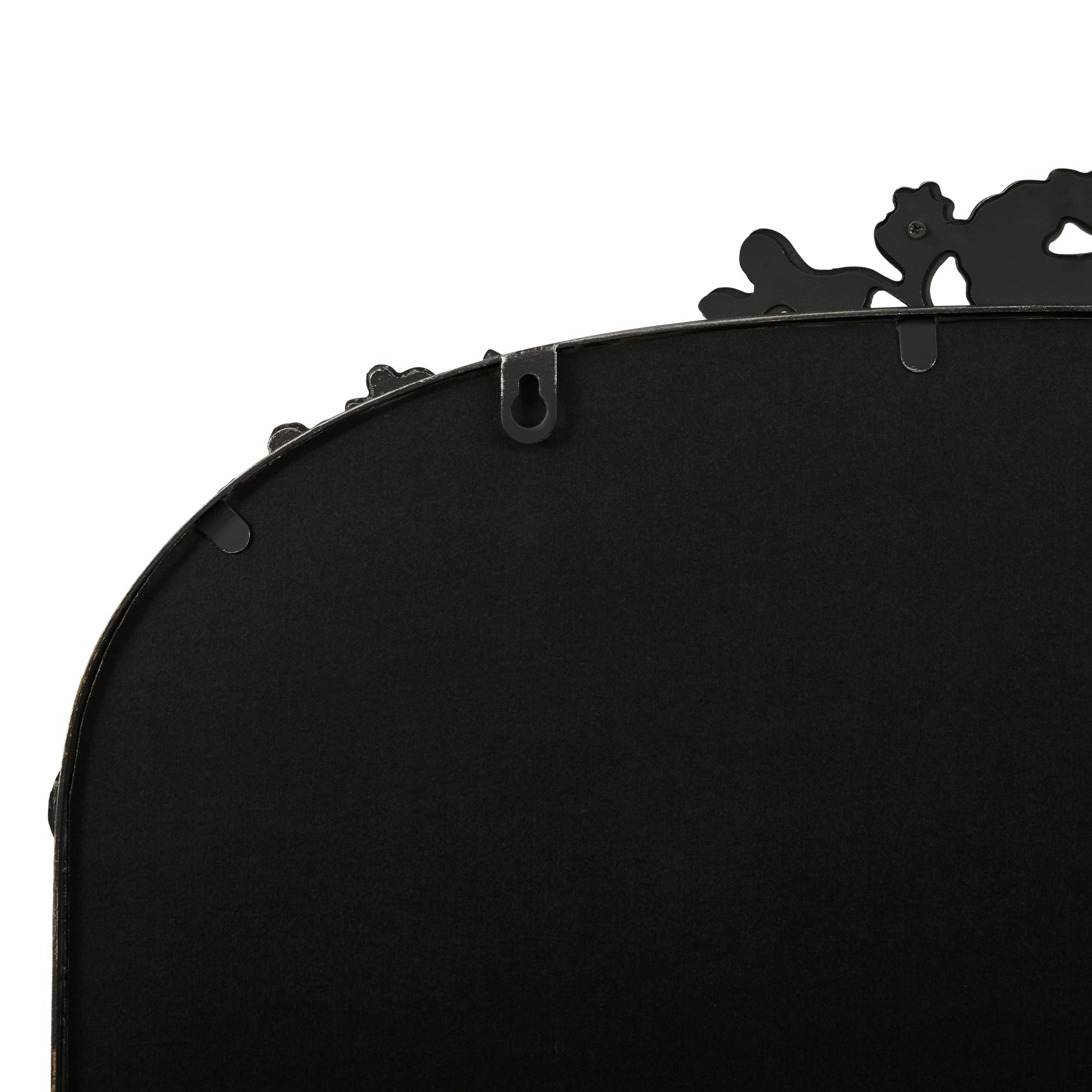 Florence 160cm Baroque Mirror Black