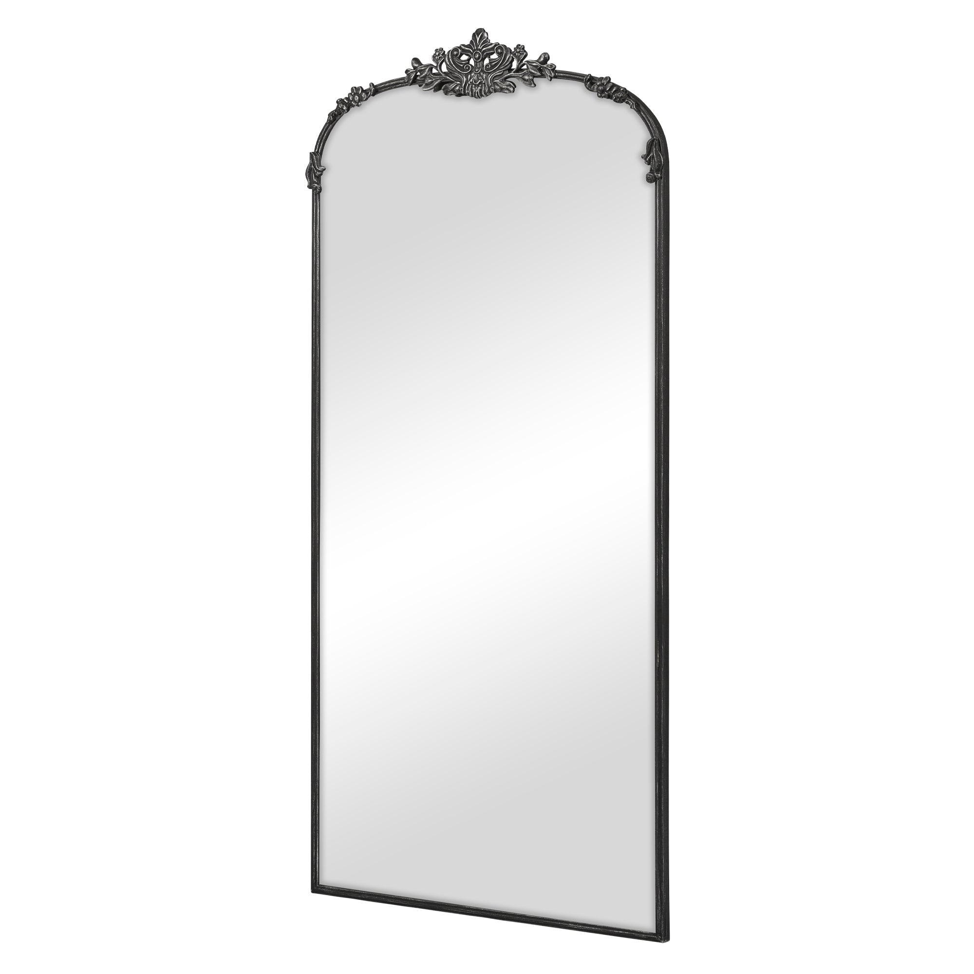 Florence 160cm Baroque Mirror Black