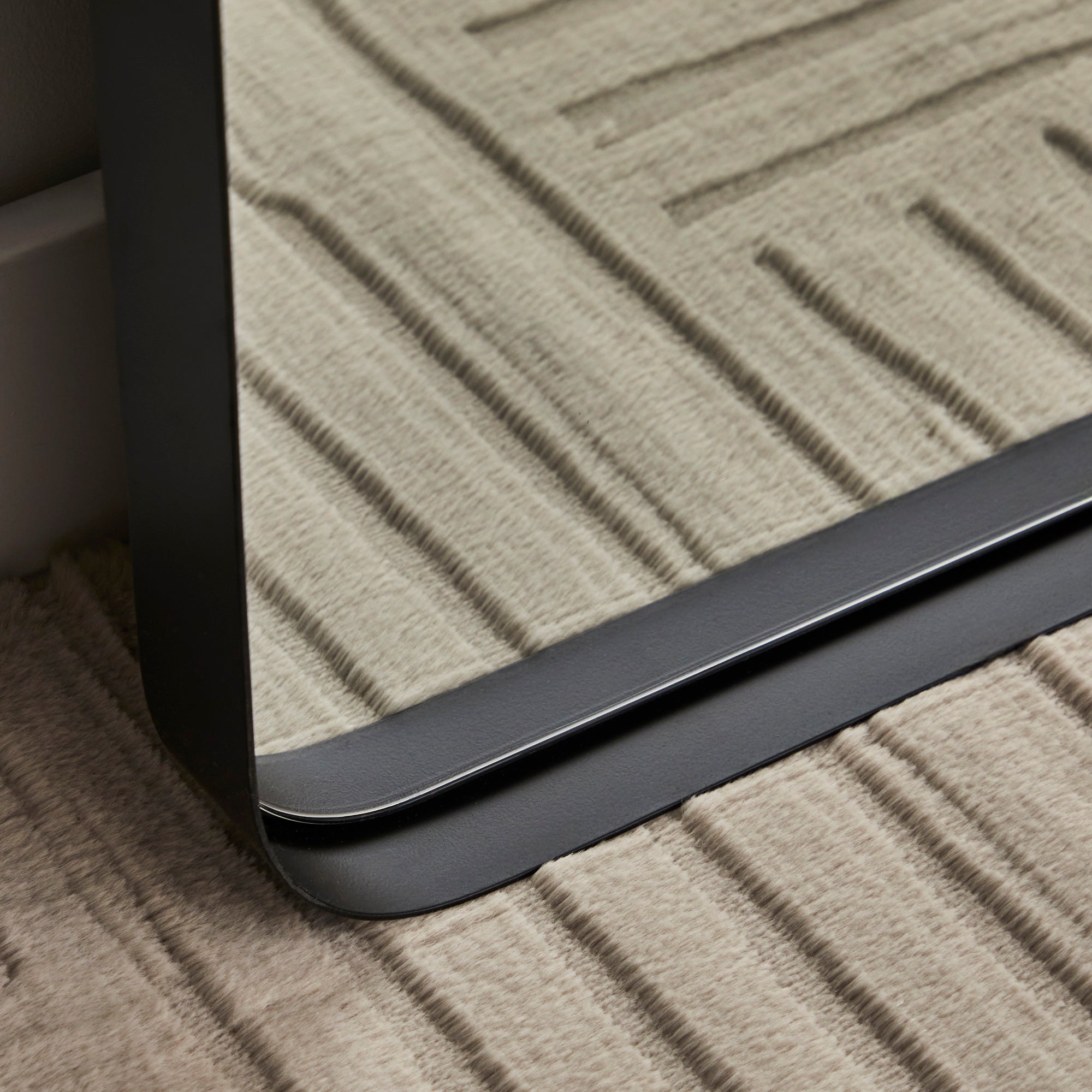 Arden 180cm Arch Mirror Black