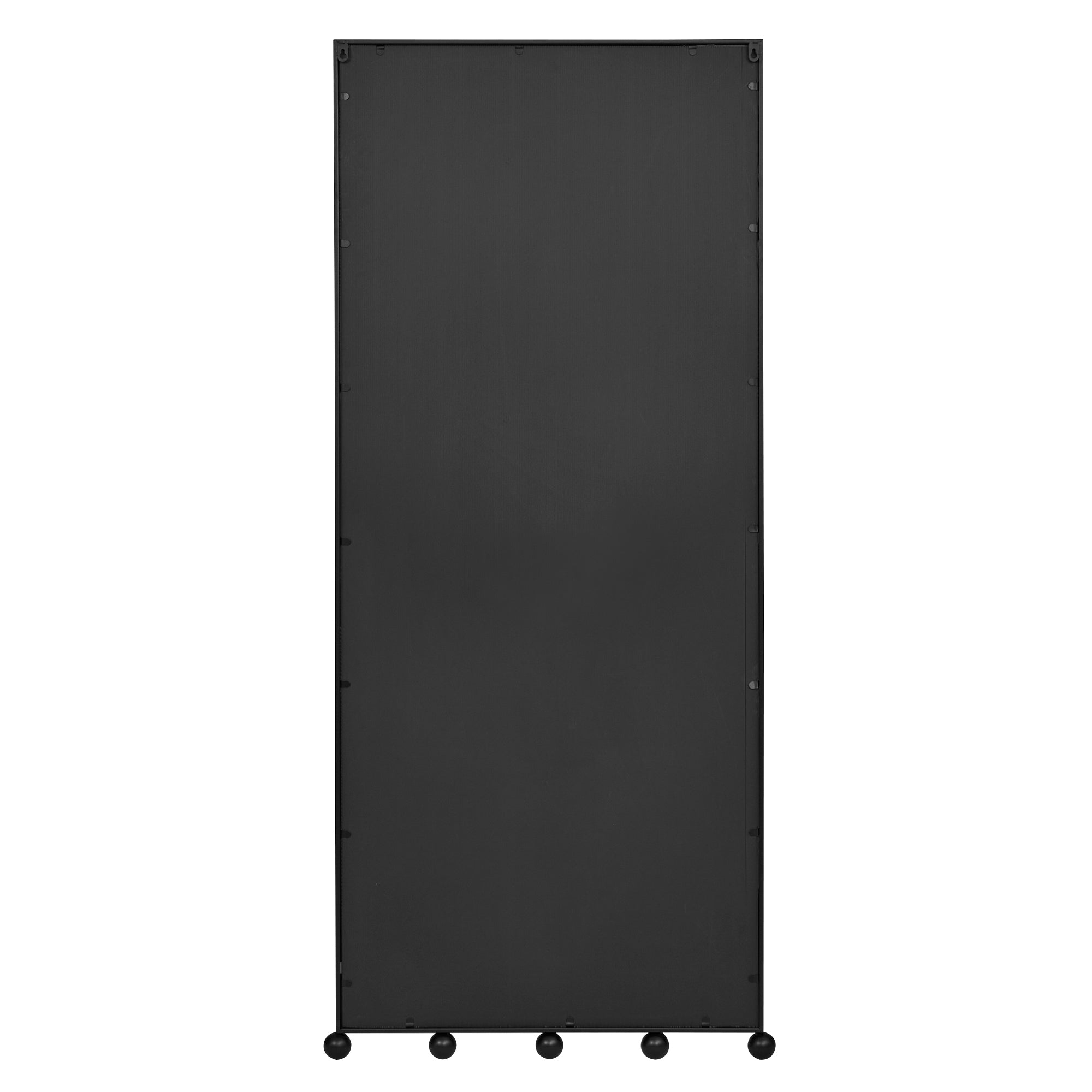 Orbit Sphere 180cm Floor Length Mirror Black