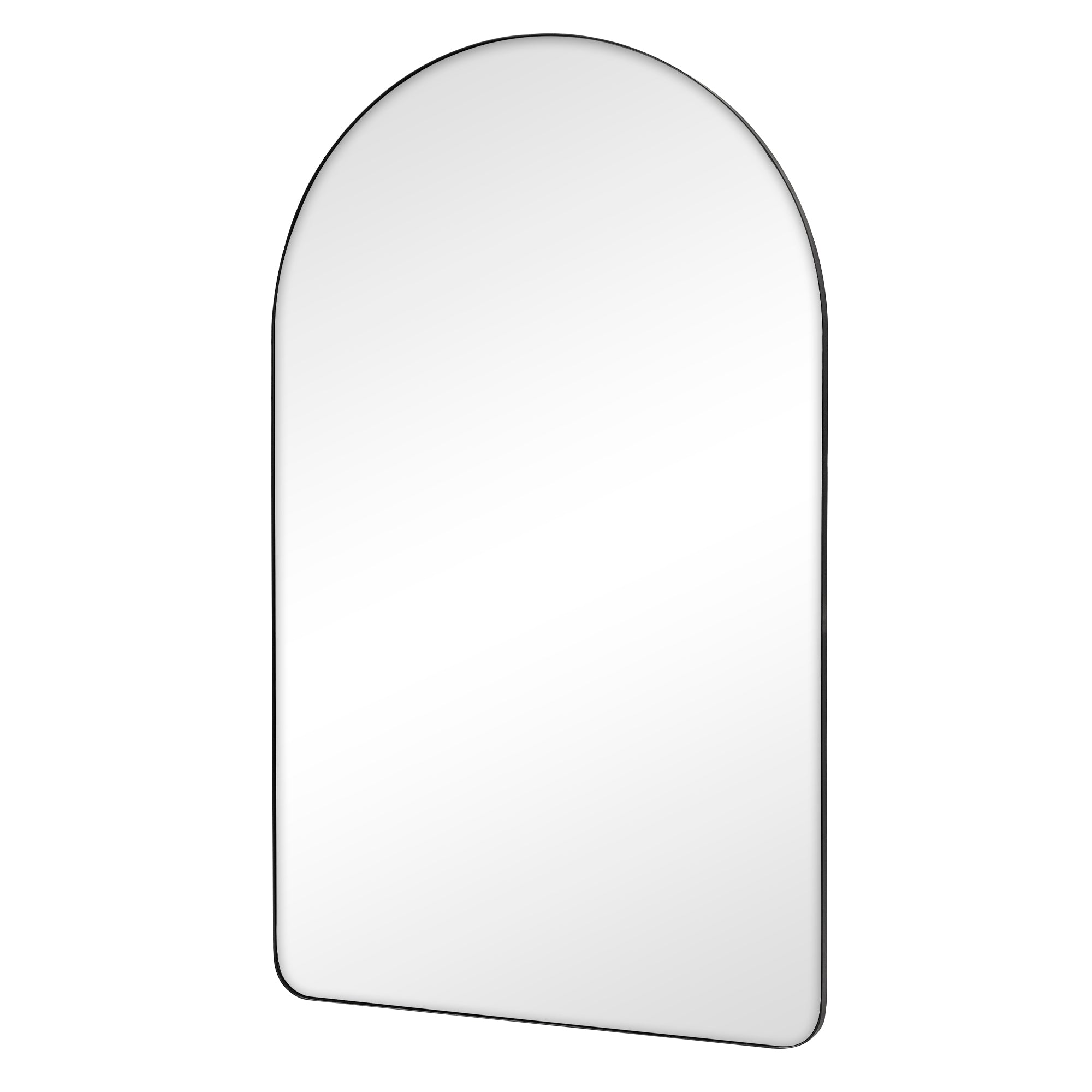 Jasper 180cm Arch Mirror Black