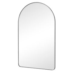 Jasper 180cm Arch Mirror Black