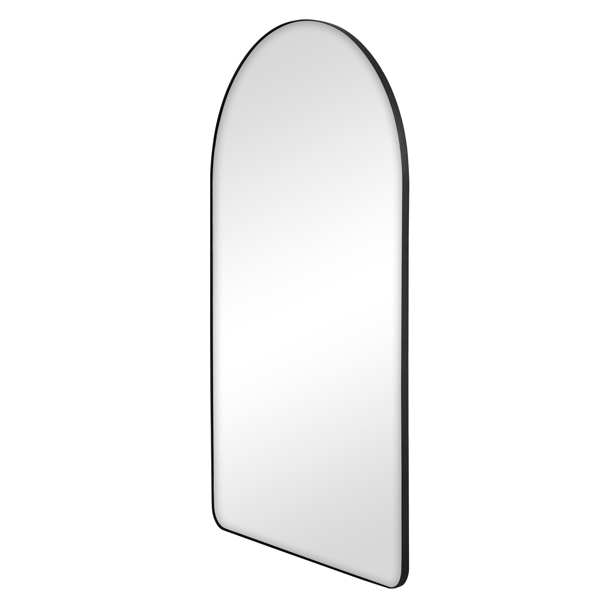 Jasper 180cm Arch Mirror Black