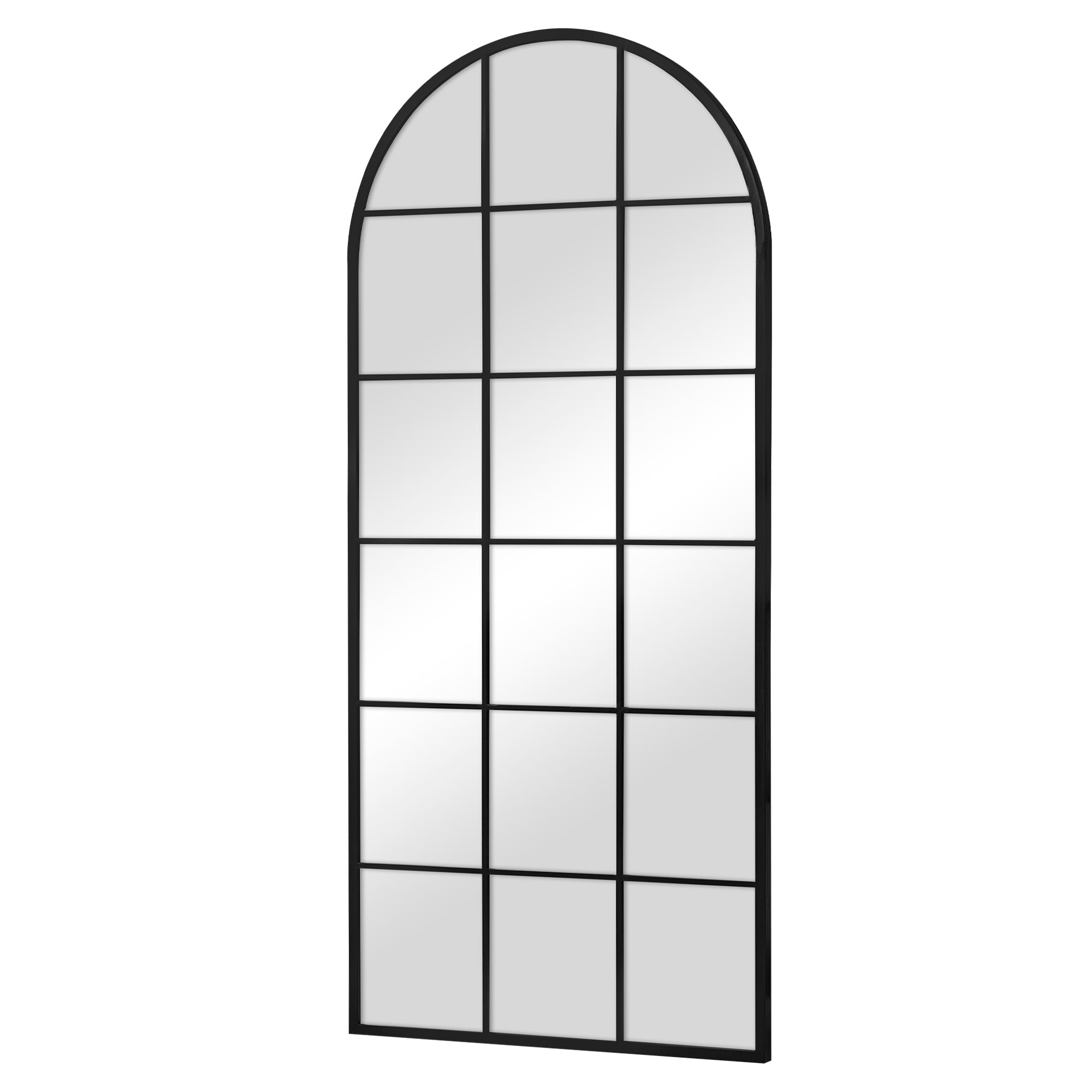 Sophia 180cm Arch Mirror Black