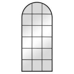 Sophia 180cm Arch Mirror Black