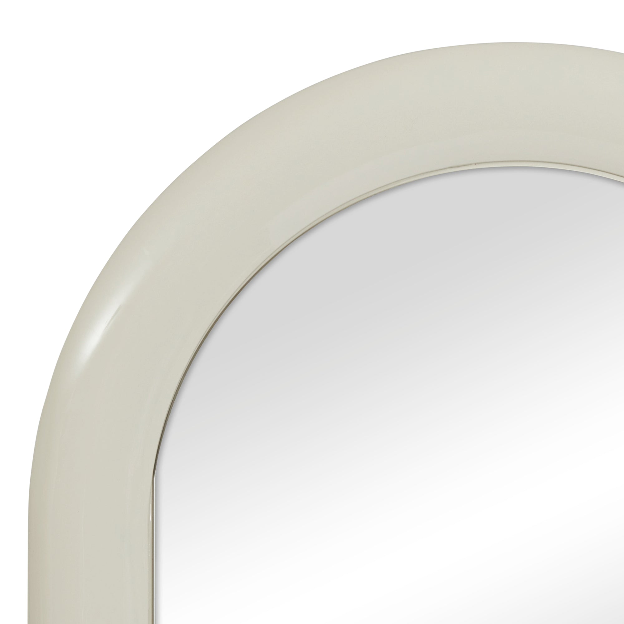Gigi 180cm Gloss Arch Mirror Cream