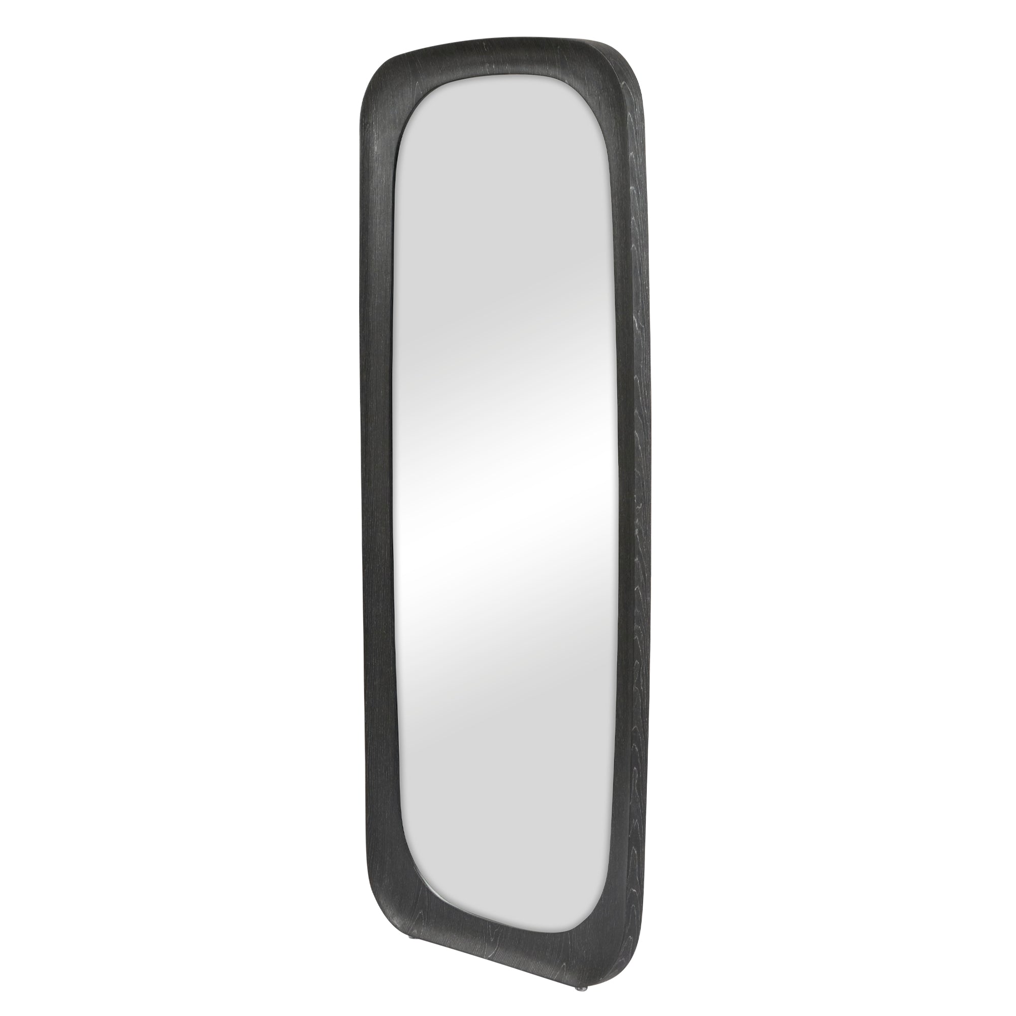 Rue 180cm Rectangle Mirror Black