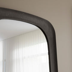 Rue 180cm Rectangle Mirror Black