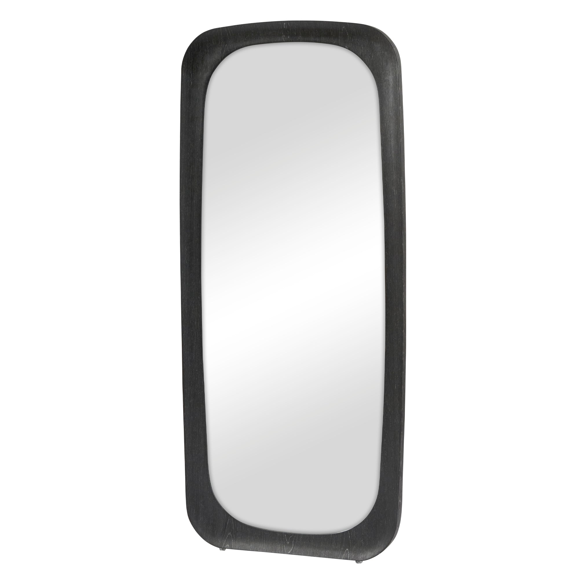 Rue 180cm Rectangle Mirror Black