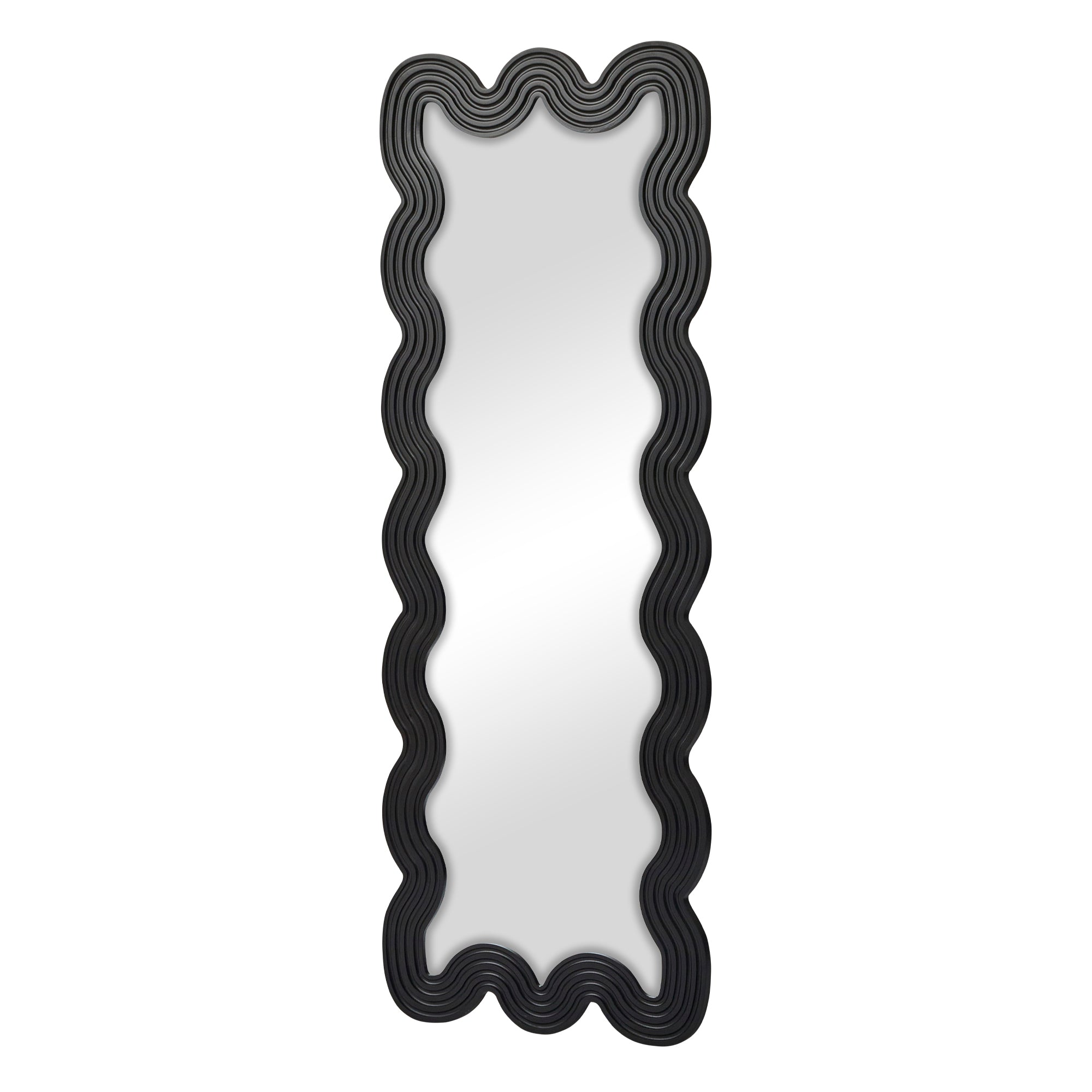 Lulu 160cm Floor Mirror Black