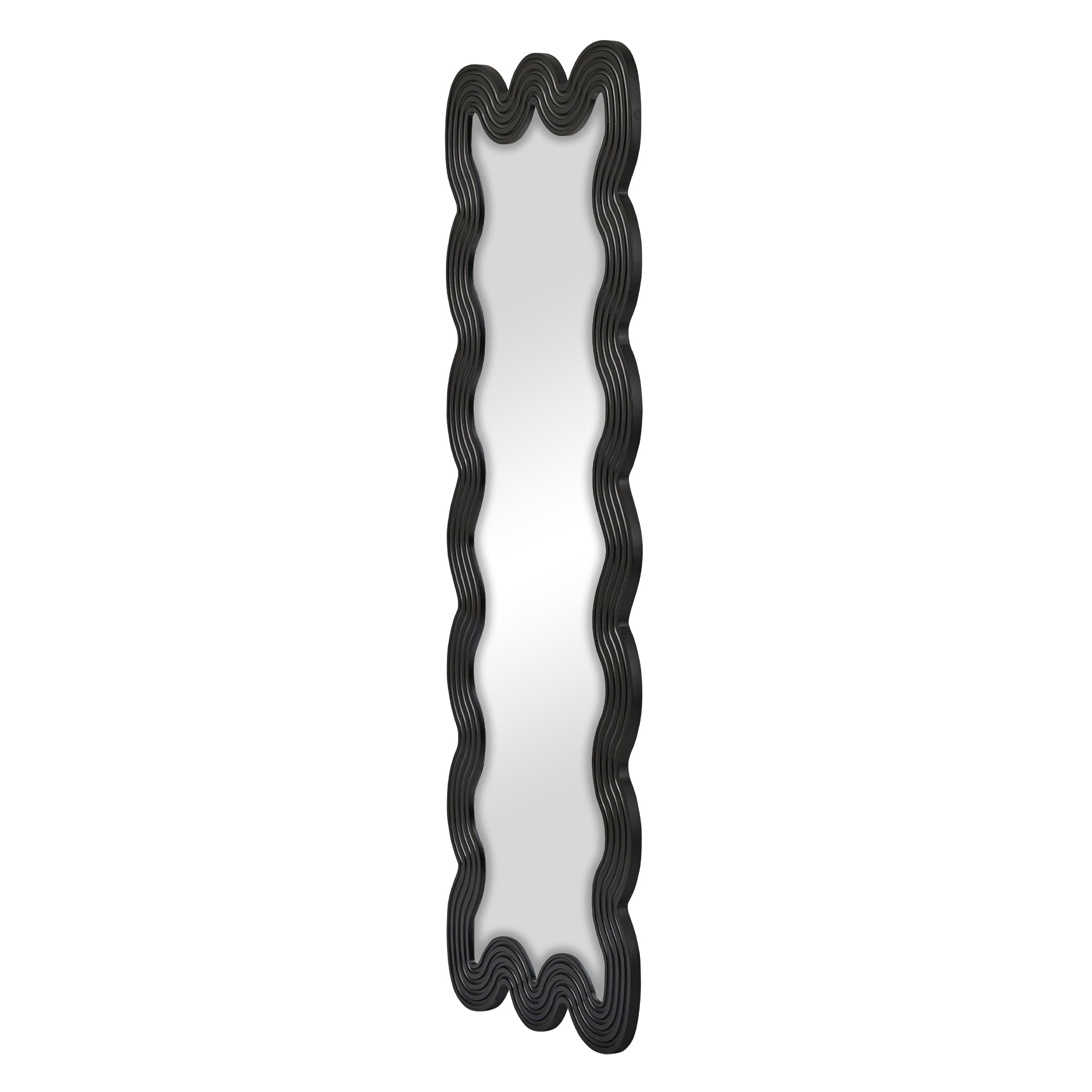 Lulu 160cm Floor Mirror Black