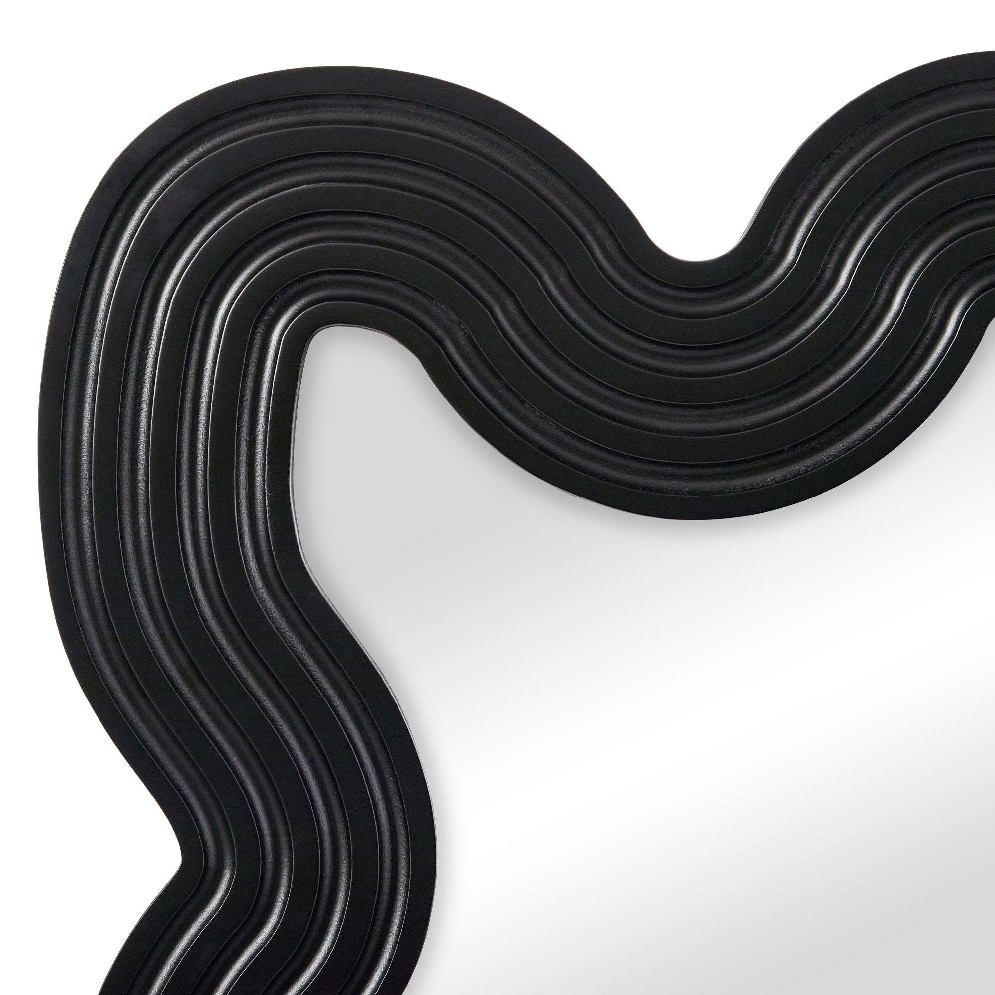 Lulu 160cm Floor Mirror Black