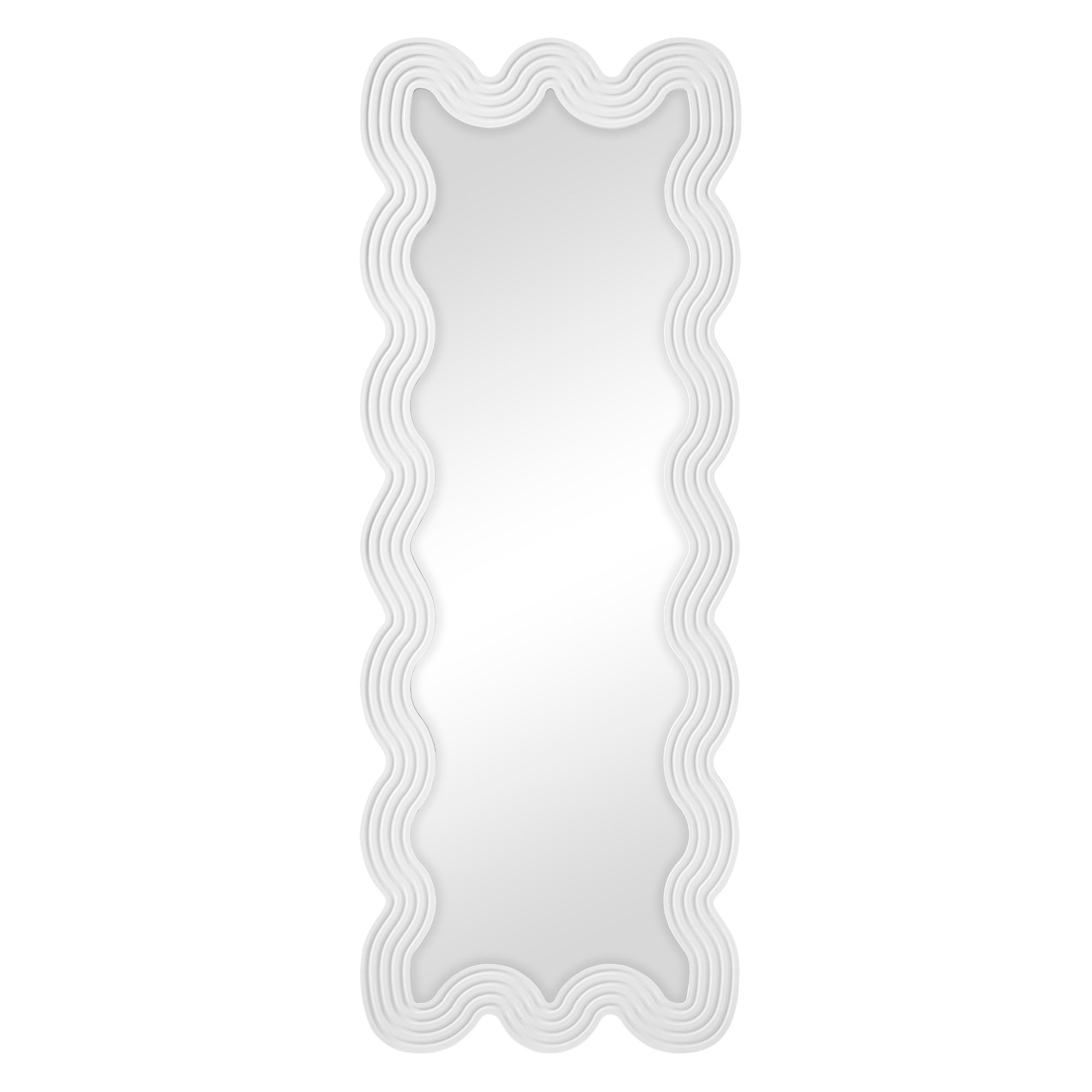 Lulu 160cm Floor Mirror White