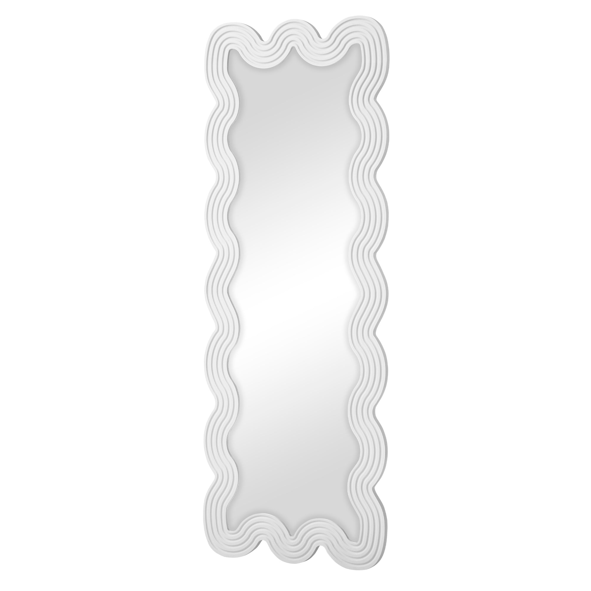 Lulu 160cm Floor Mirror White