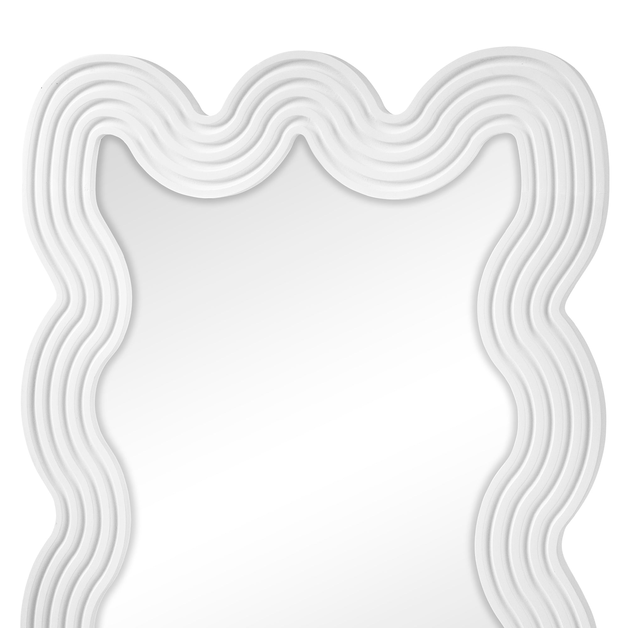 Lulu 160cm Floor Mirror White
