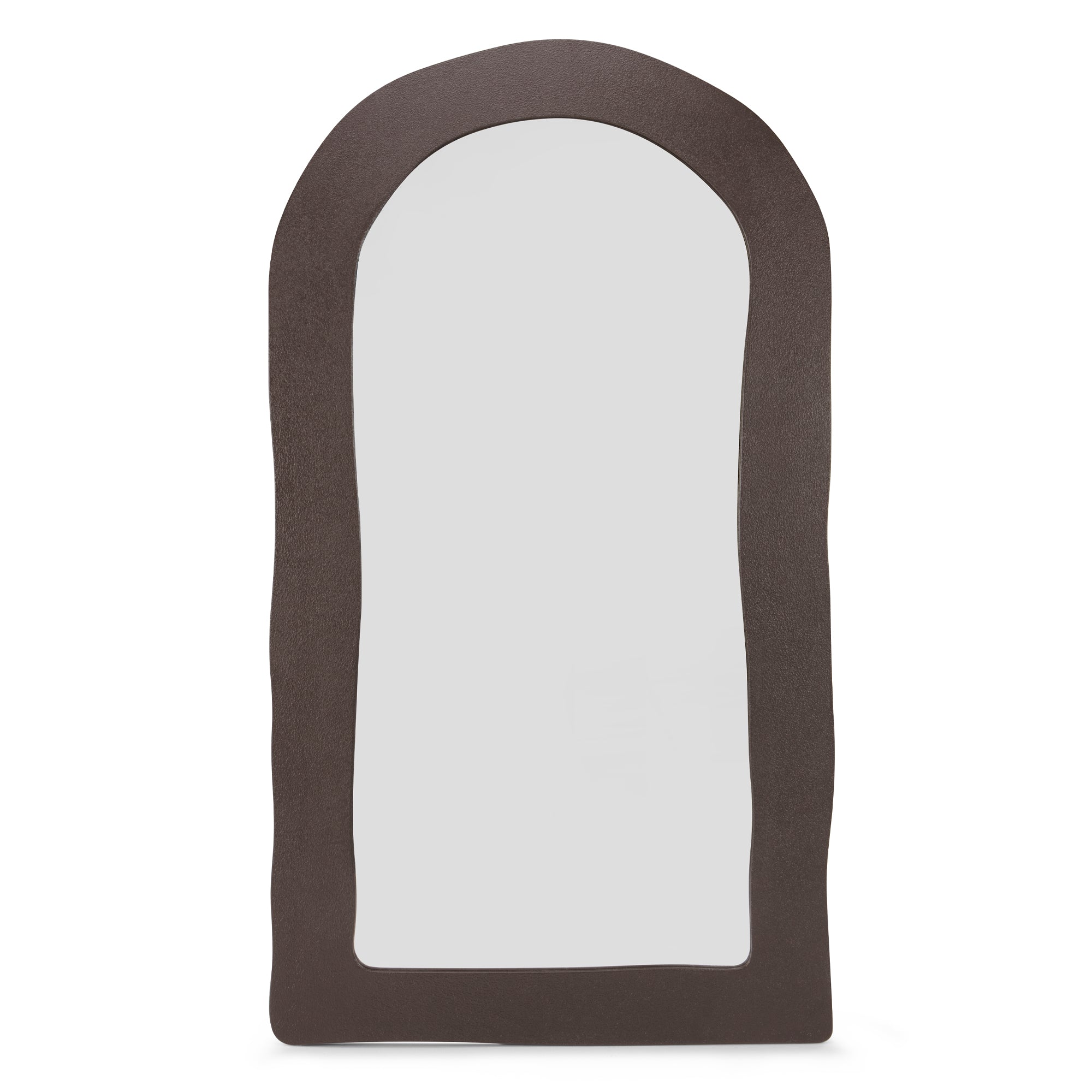 Alex 180cm Arch Mirror Chocolate