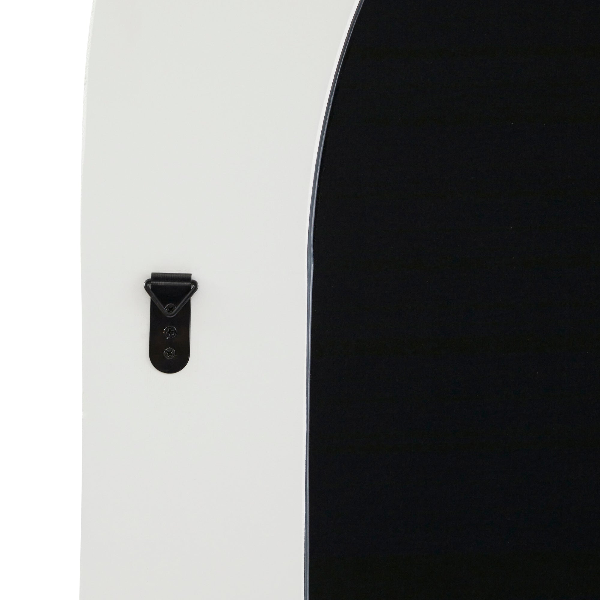 Alex 180cm Arch Mirror White