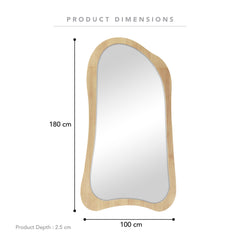 Georgie 180cm Mirror Natural