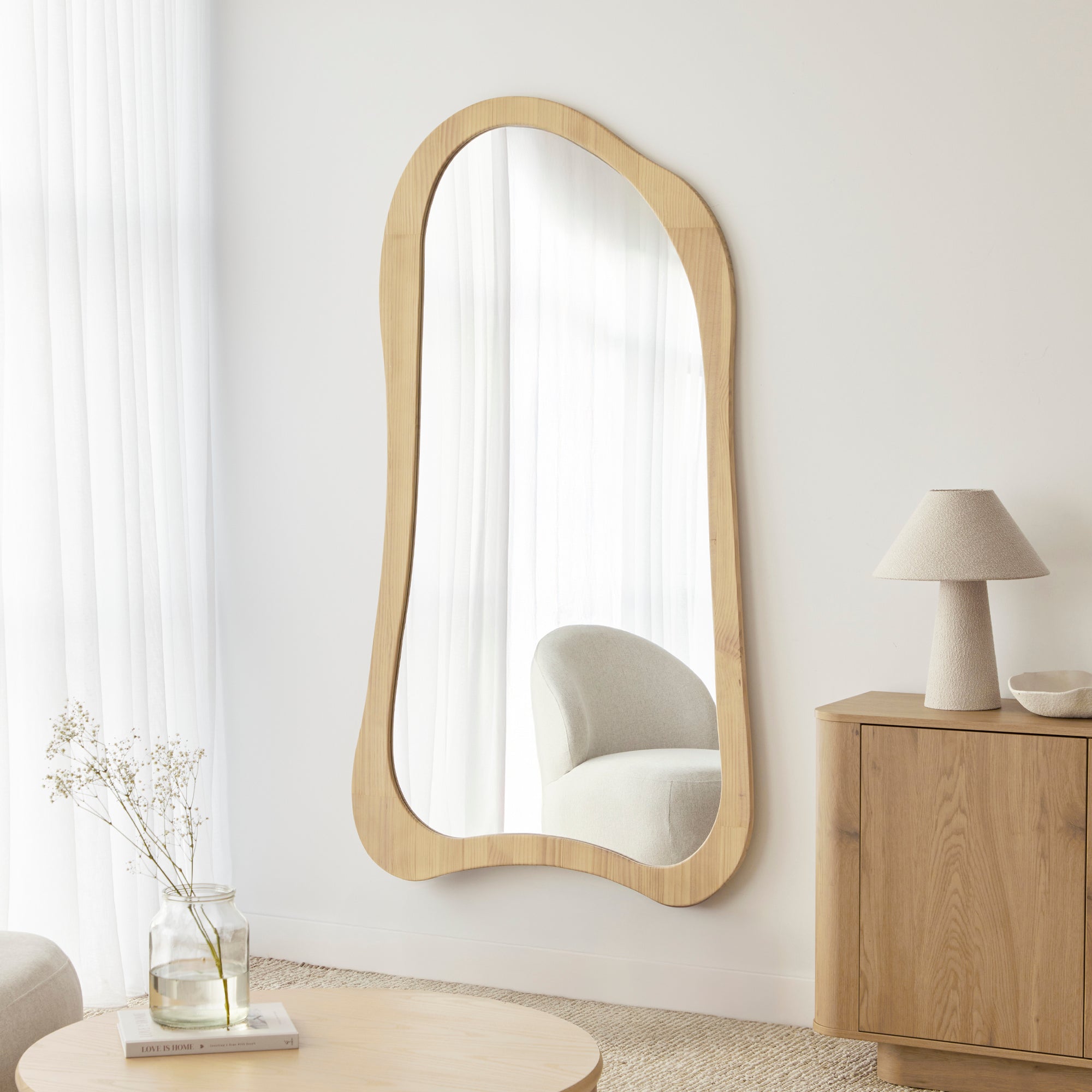 Georgie 180cm Mirror Natural