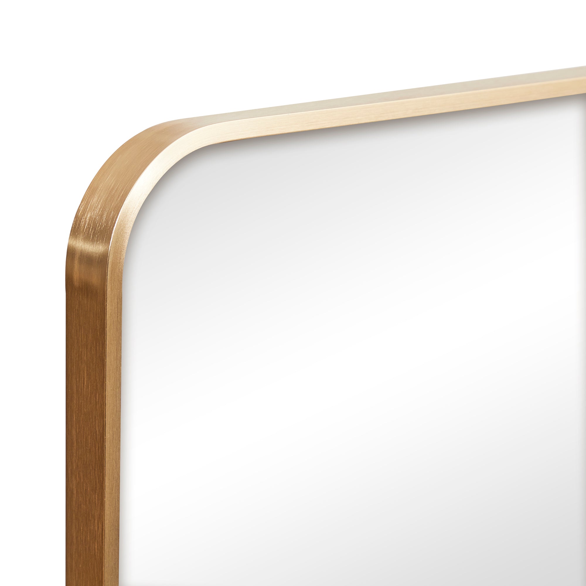 Gia 100cm Rounded Rectangle Mirror Gold