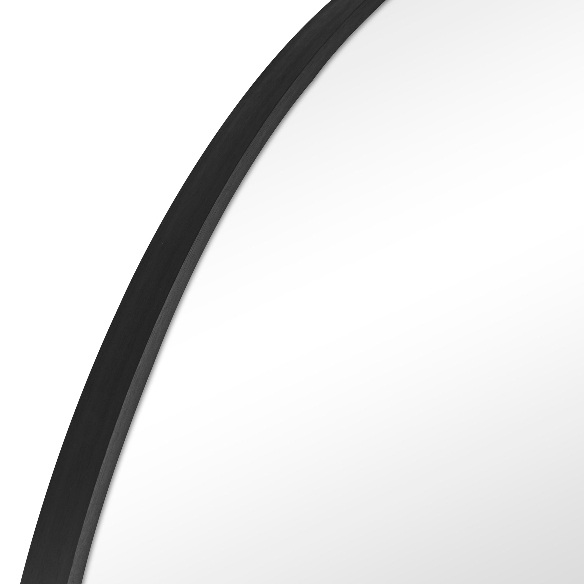 Cindy XXL 200cm Arch Mirror Black