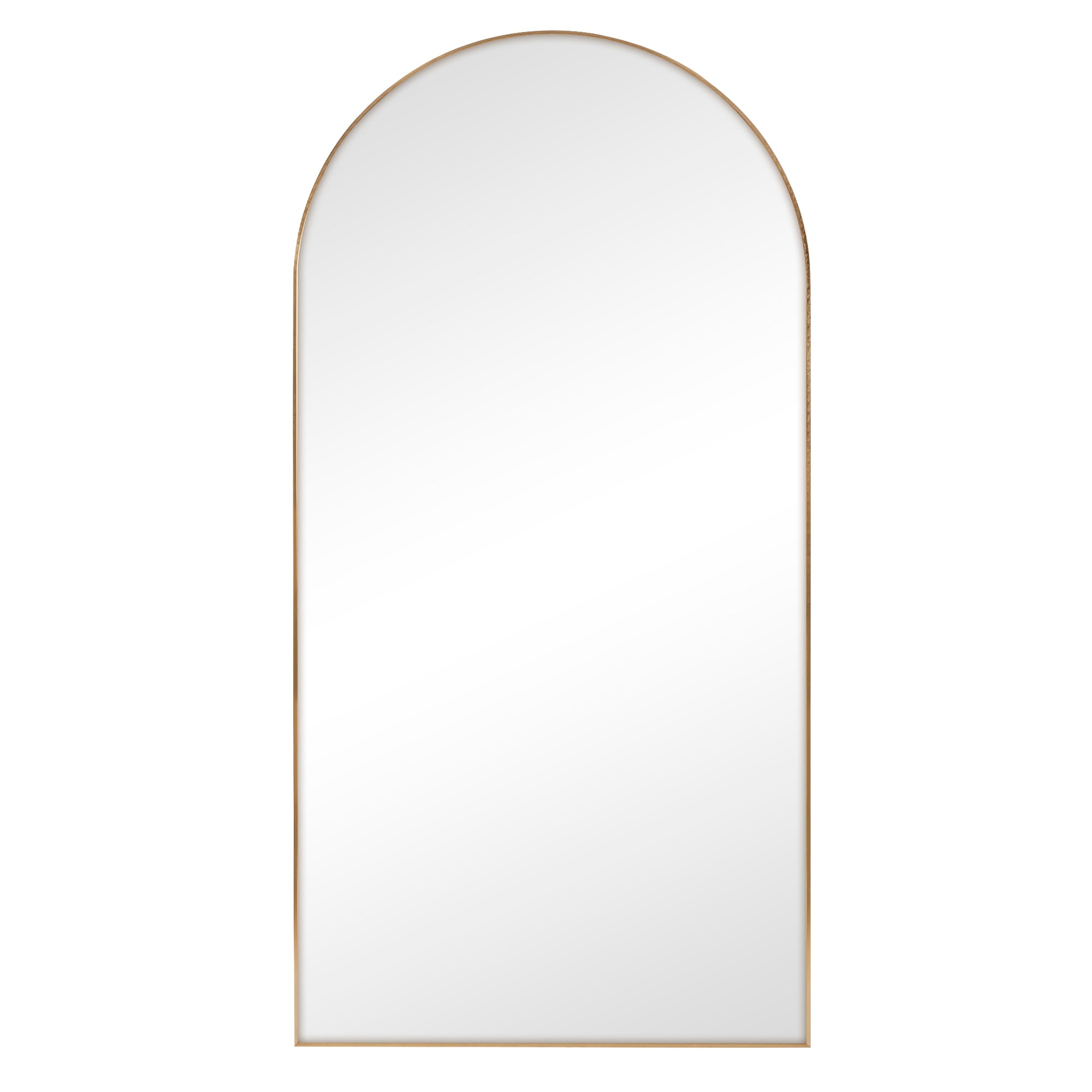 Cindy XXL 200cm Arch Mirror Gold