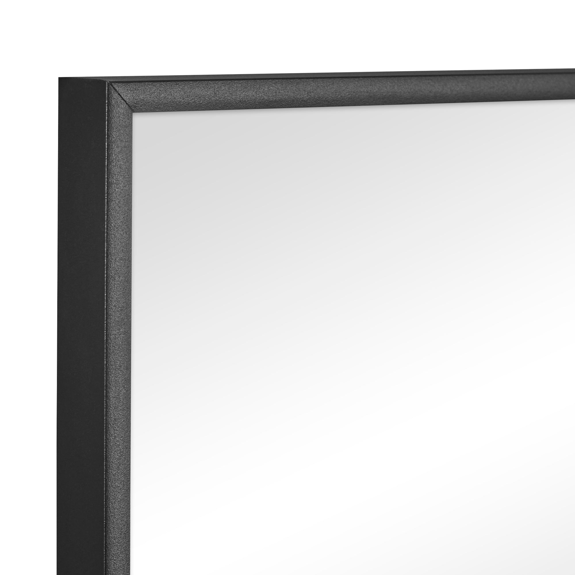 Elle XXL 200cm Rectangle Mirror Black