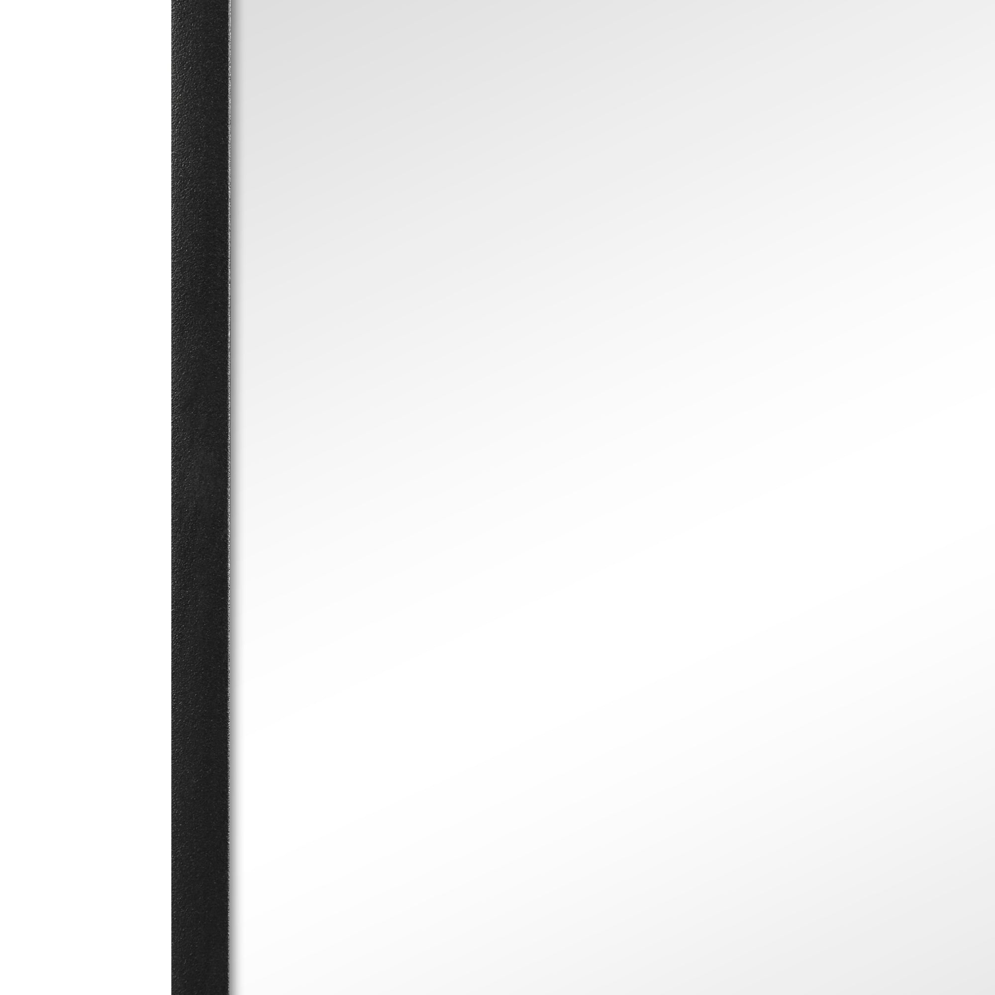 Elle XXL 200cm Rectangle Mirror Black