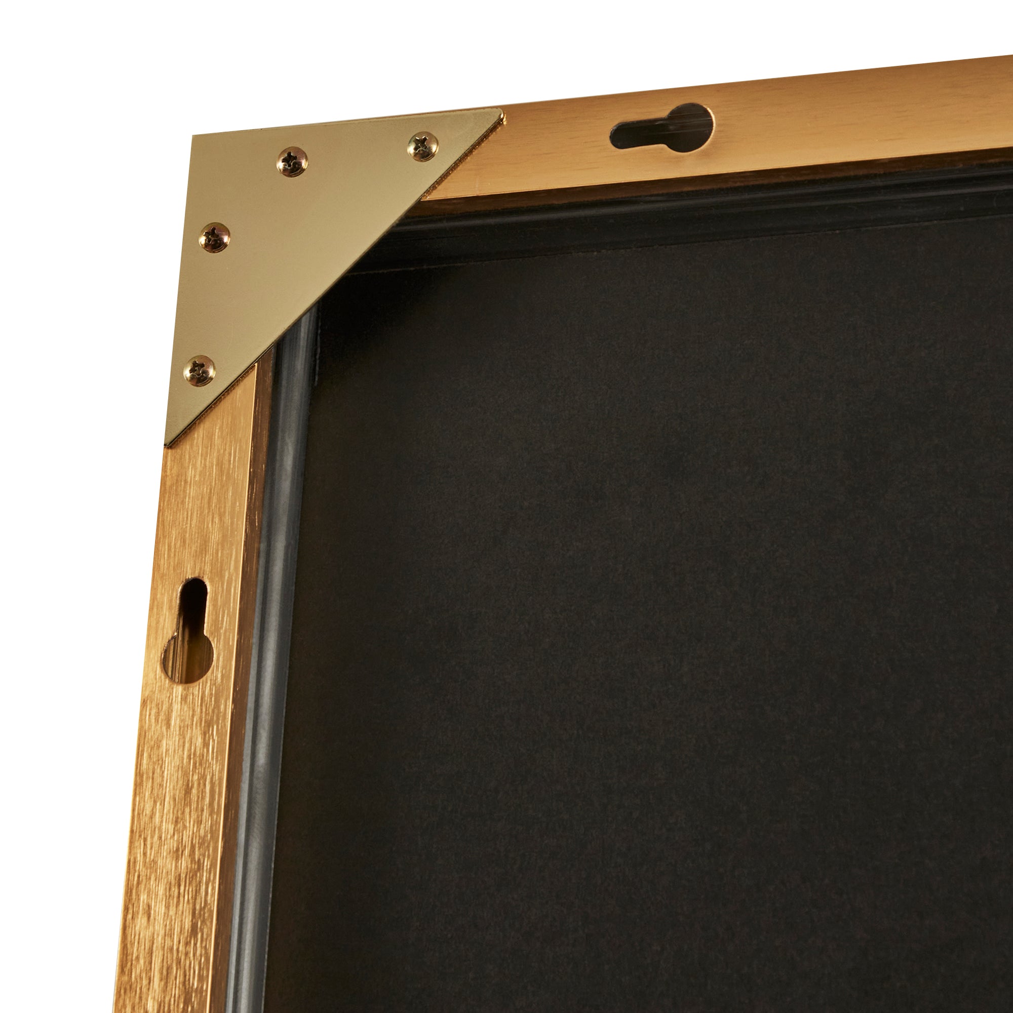 Elle XXL 200cm Rectangle Mirror Gold