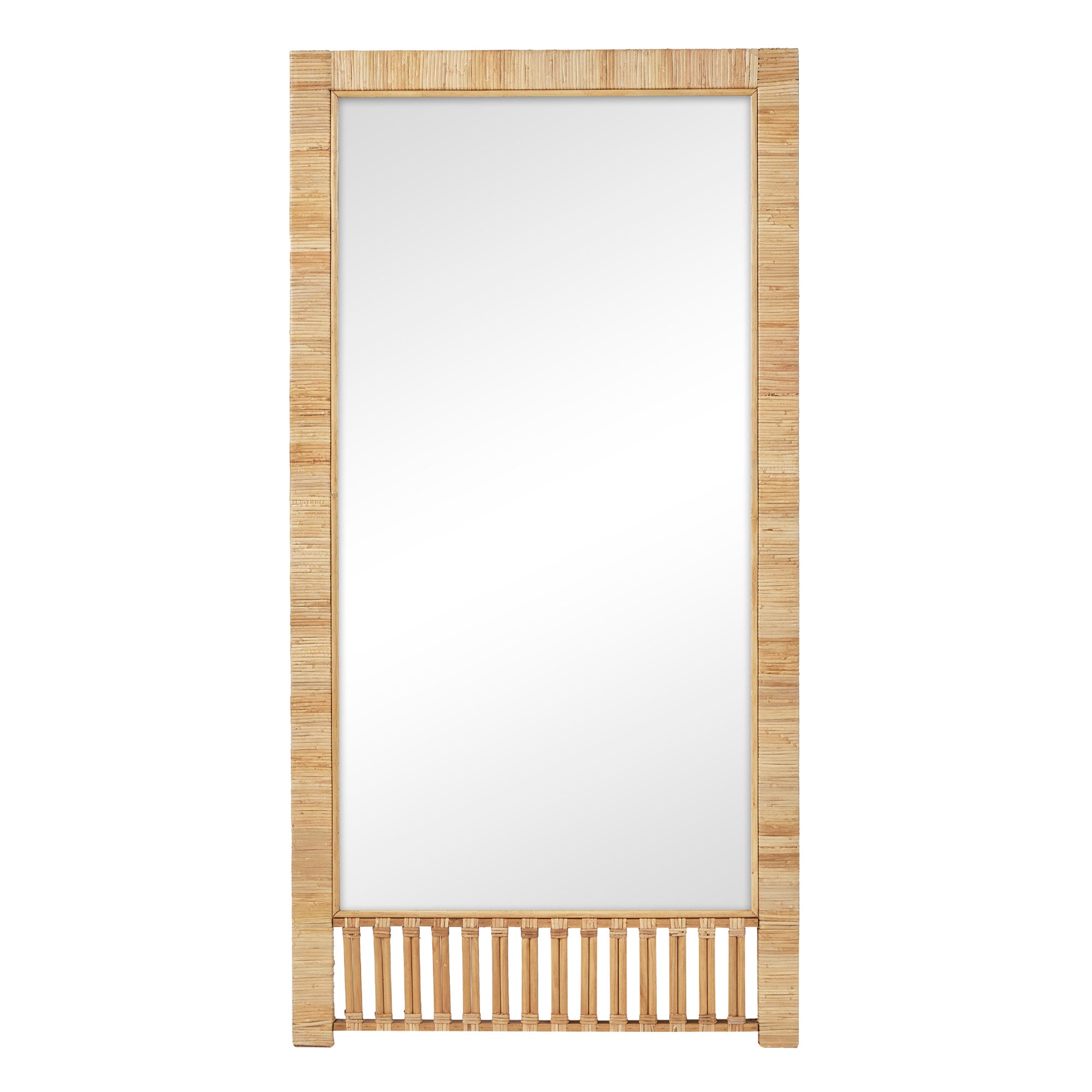 Ariel Woven 180cm Rectangle Mirror