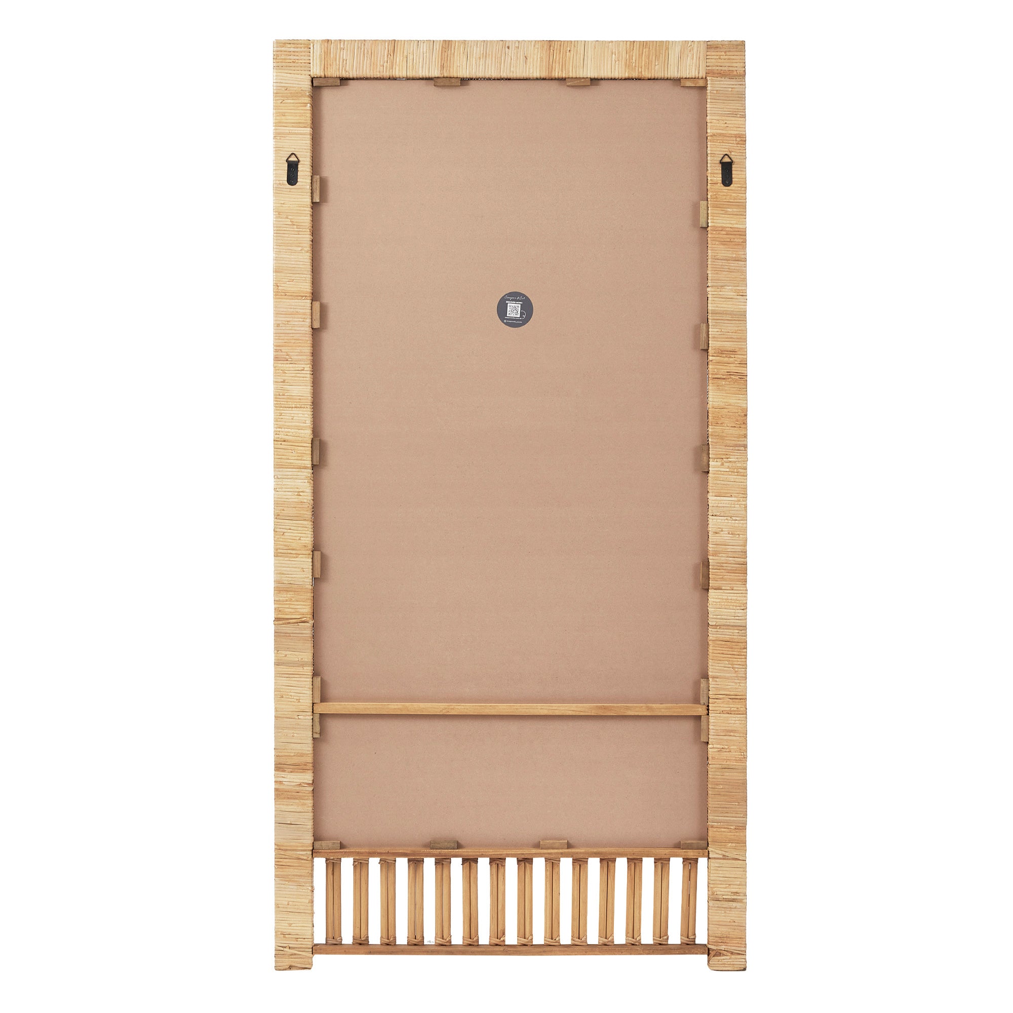 Ariel Woven 180cm Rectangle Mirror
