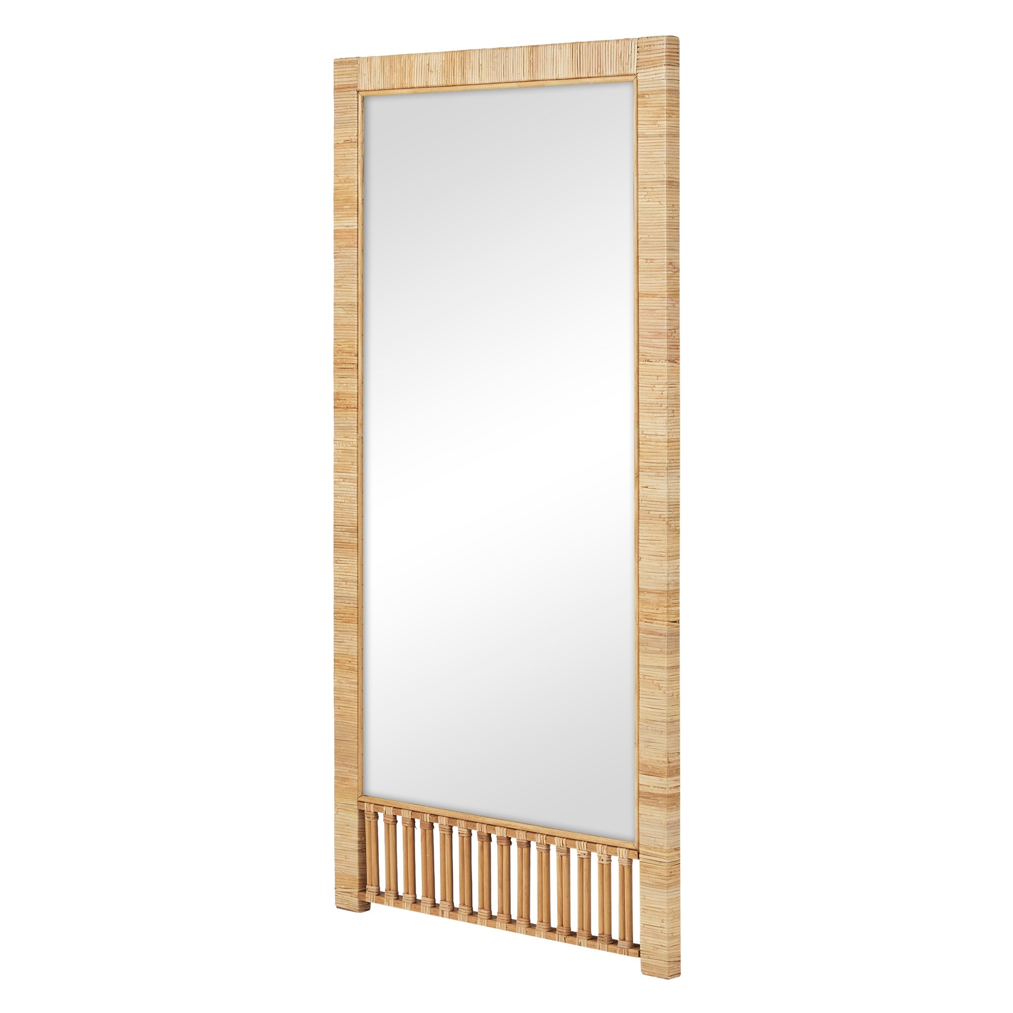 Ariel Woven 180cm Rectangle Mirror