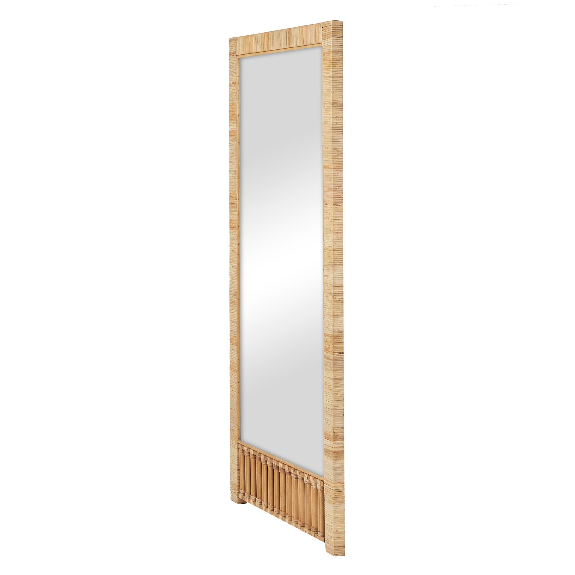 Ariel Woven 180cm Rectangle Mirror