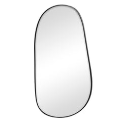 Sage 110cm Organic Mirror Black
