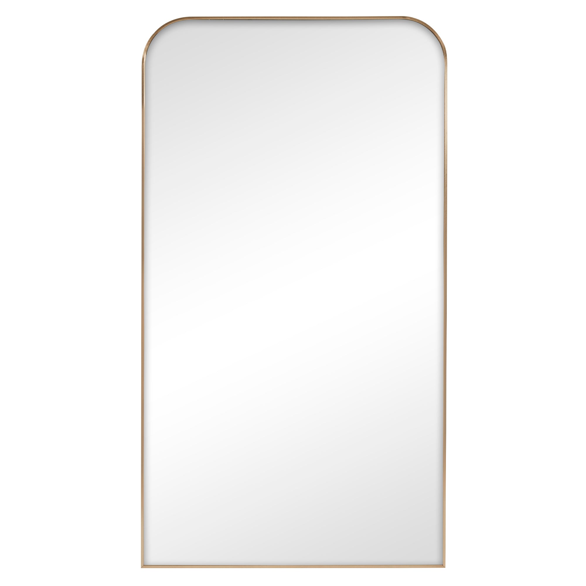 Ivy 165cm Rounded Mirror Gold