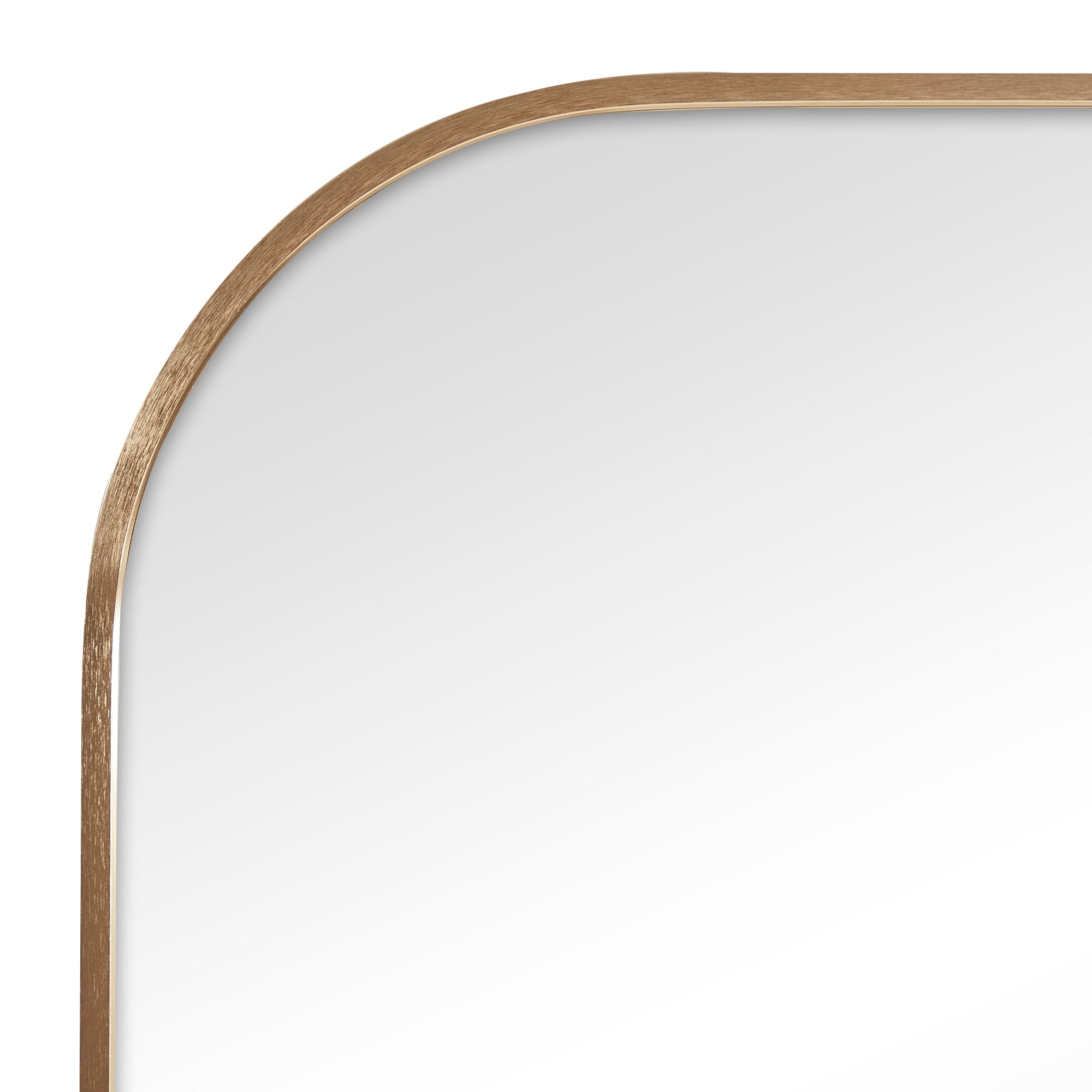 Ivy 165cm Rounded Mirror Gold