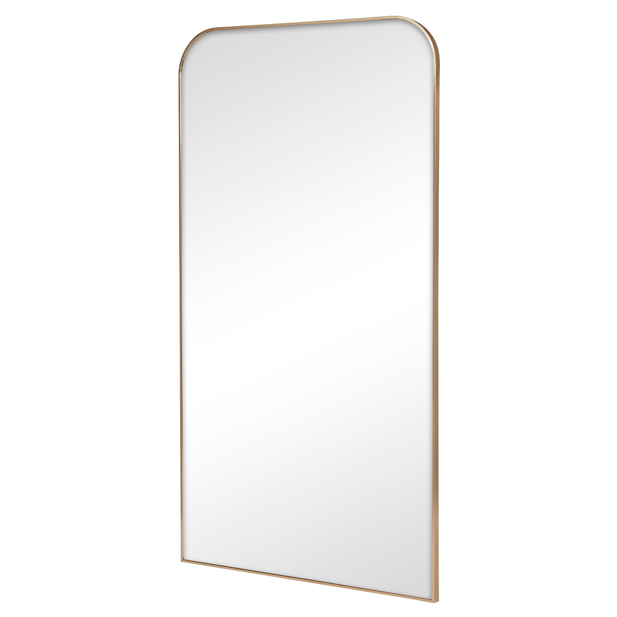 Ivy 165cm Rounded Mirror Gold