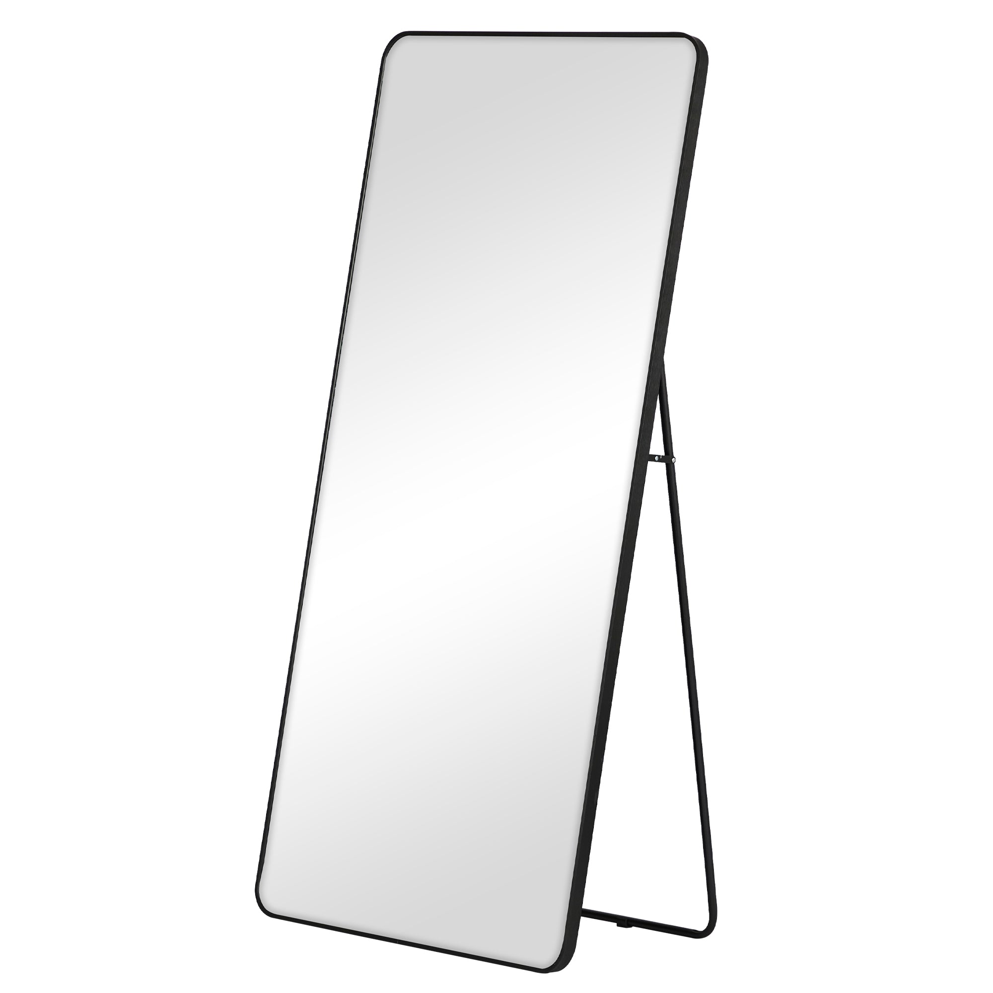 Elle 160cm Rectangle Mirror Black
