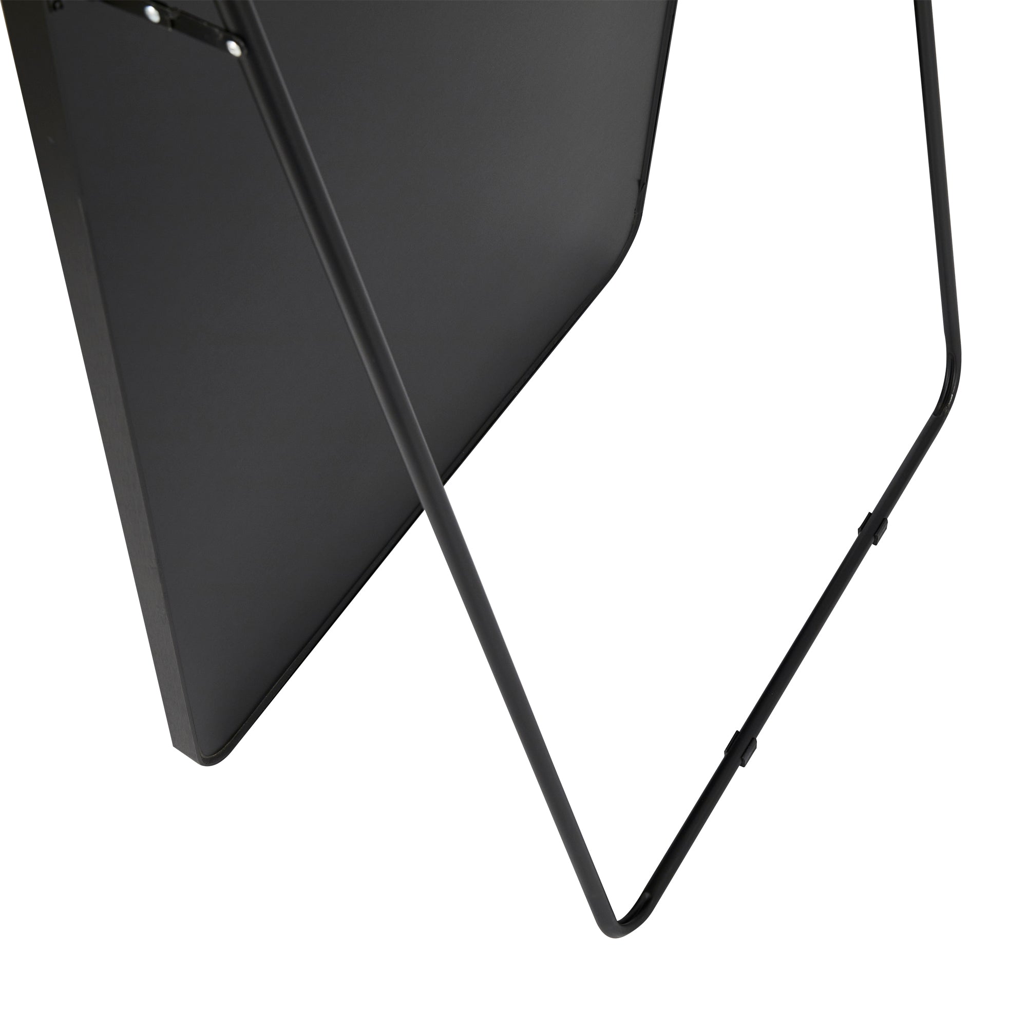 Elle 160cm Rectangle Mirror Black