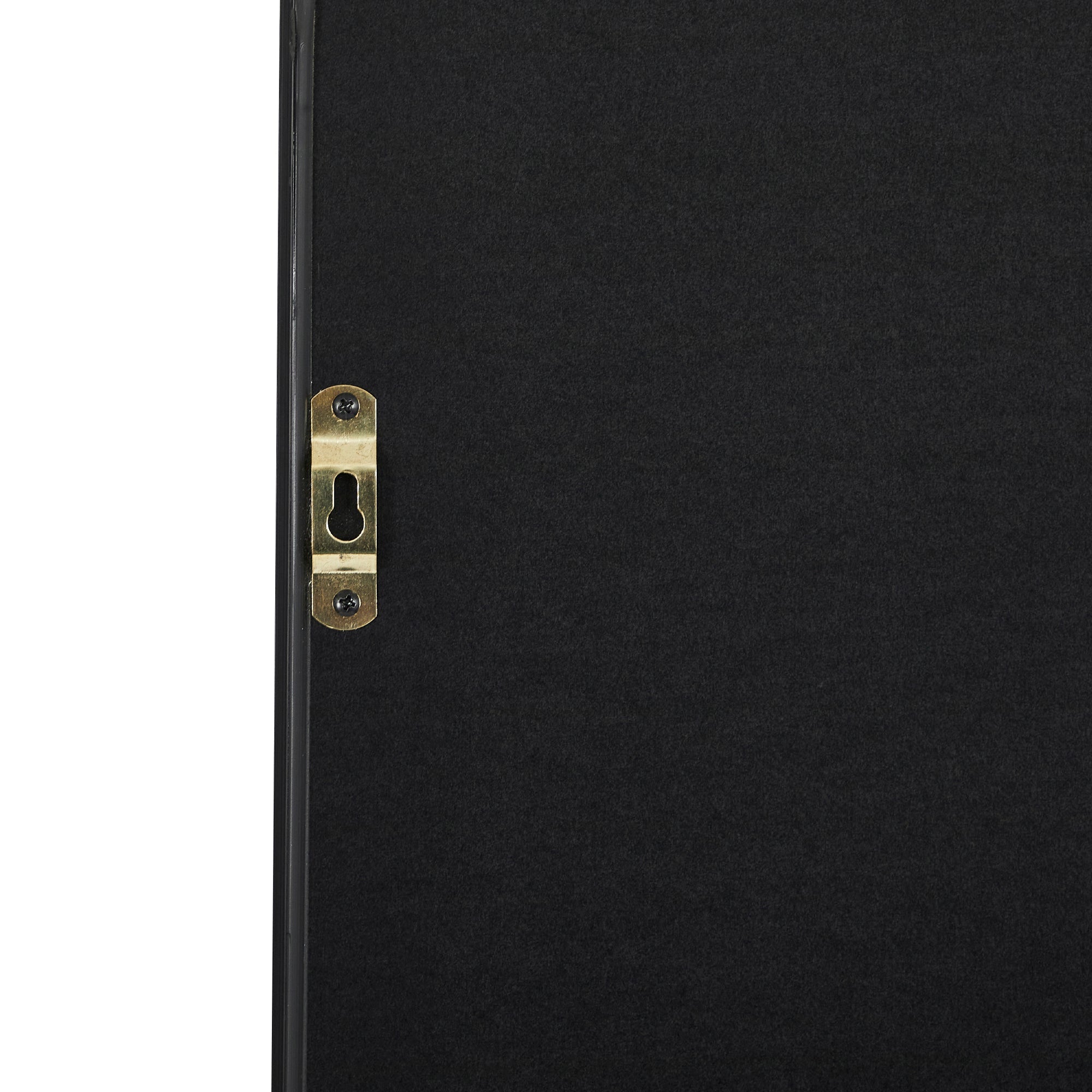 Elle 160cm Rectangle Mirror Black