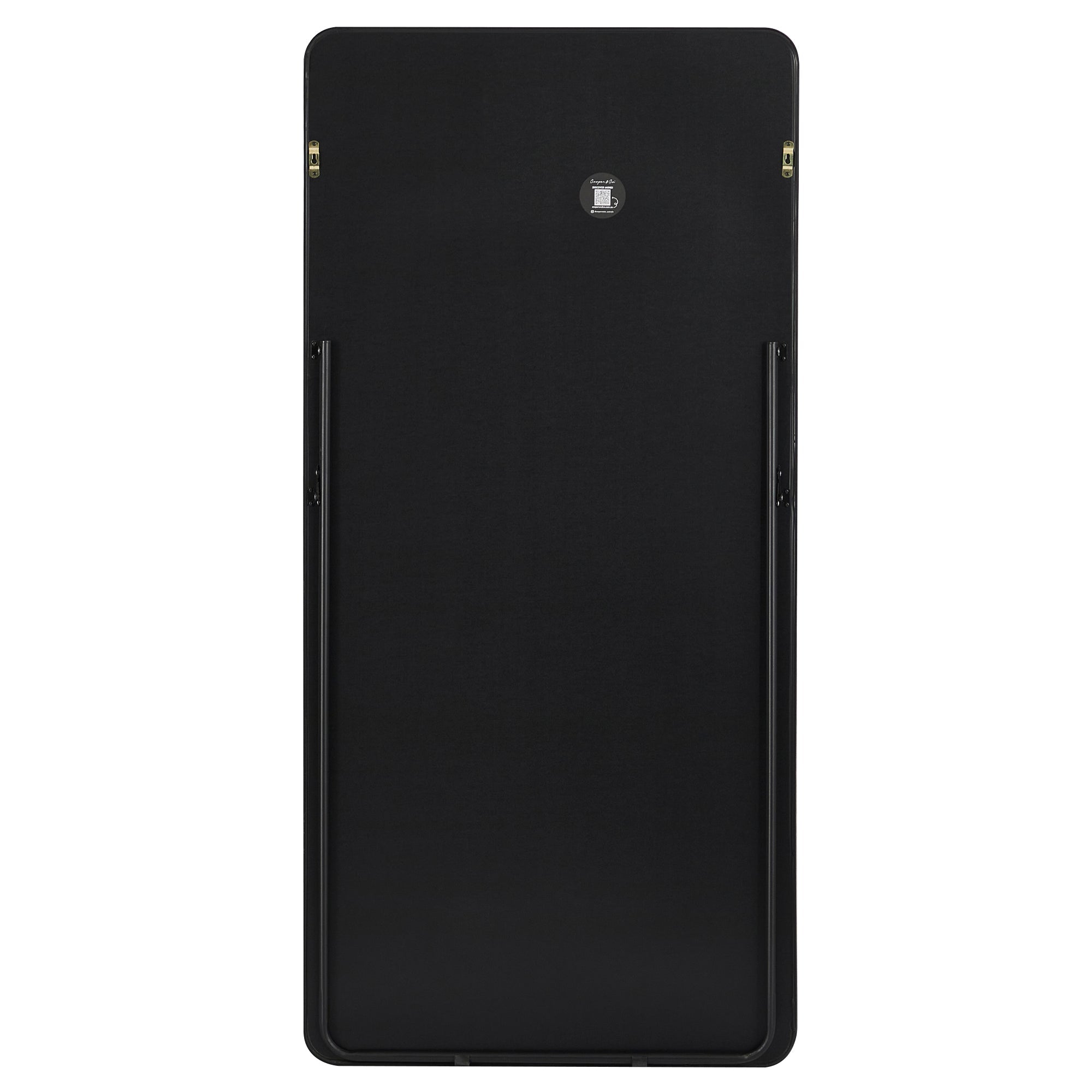 Elle 160cm Rectangle Mirror Black