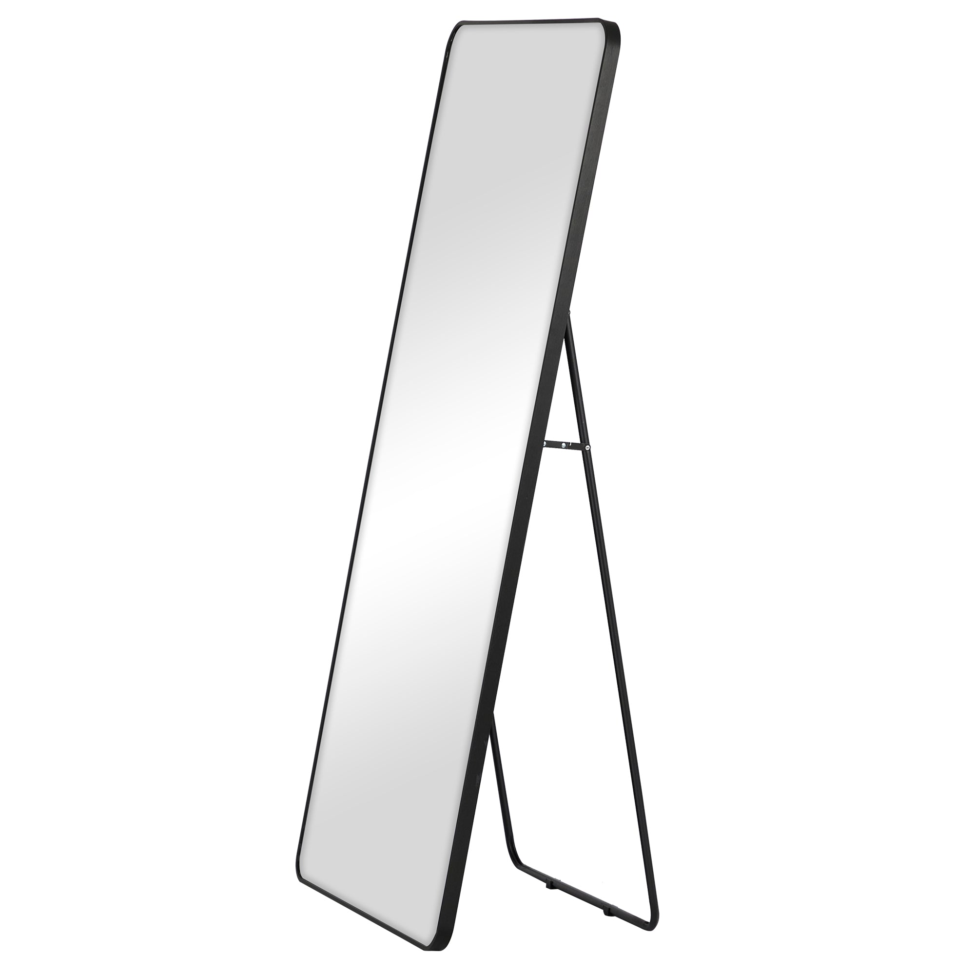 Elle 160cm Rectangle Mirror Black